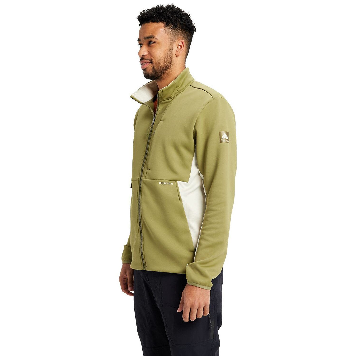 Burton Longsleeve Pullover M MULTIPATH FLEECE FULL ZIP