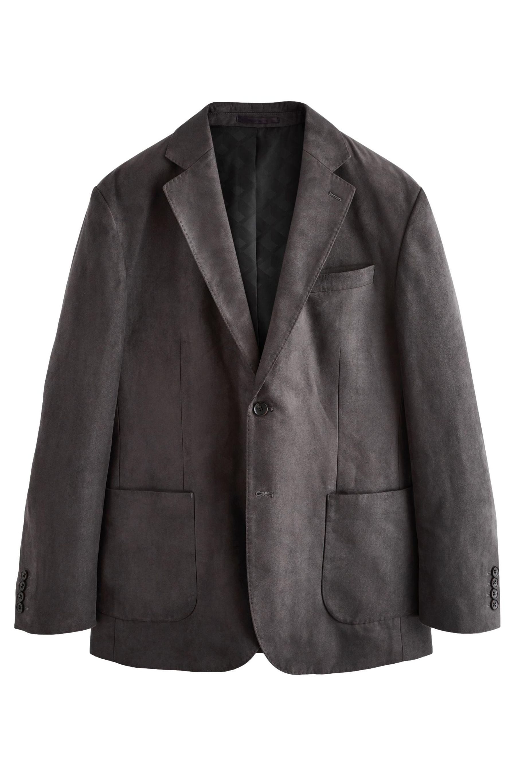 Next Lederimitatjacke Blazer aus Velourskunstleder (1-St) günstig online kaufen