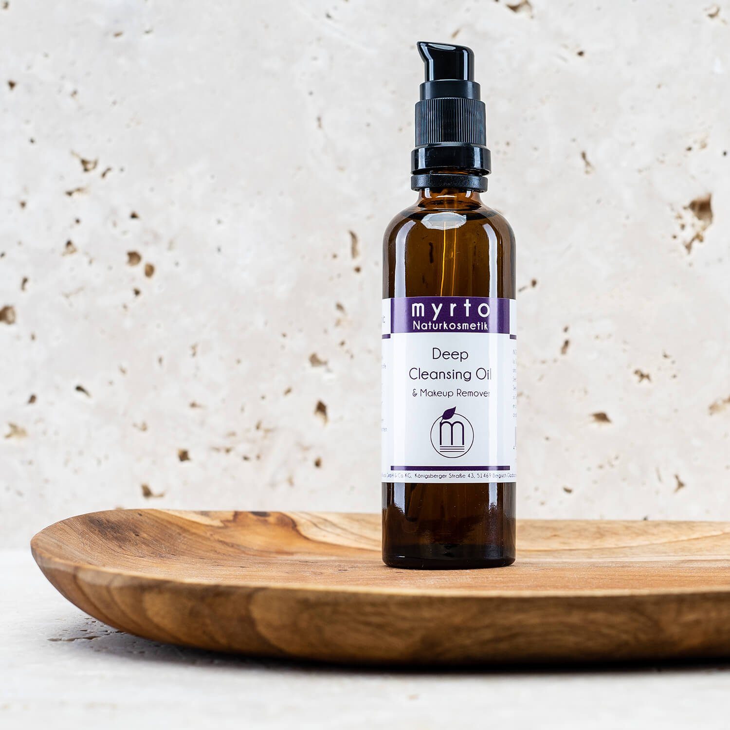myrto Naturkosmetik Gesichts-Reinigungsöl Detox Cleansing Oil & Makeup Entferner, Codecheck: 100% EMPFEHLENSWERT (grüner Ring)