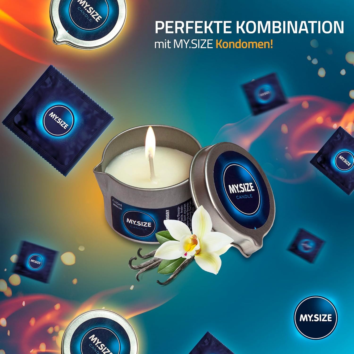 MY.SIZE Massagekerze MY.SIZE Massagekerze Vanille 40 ml