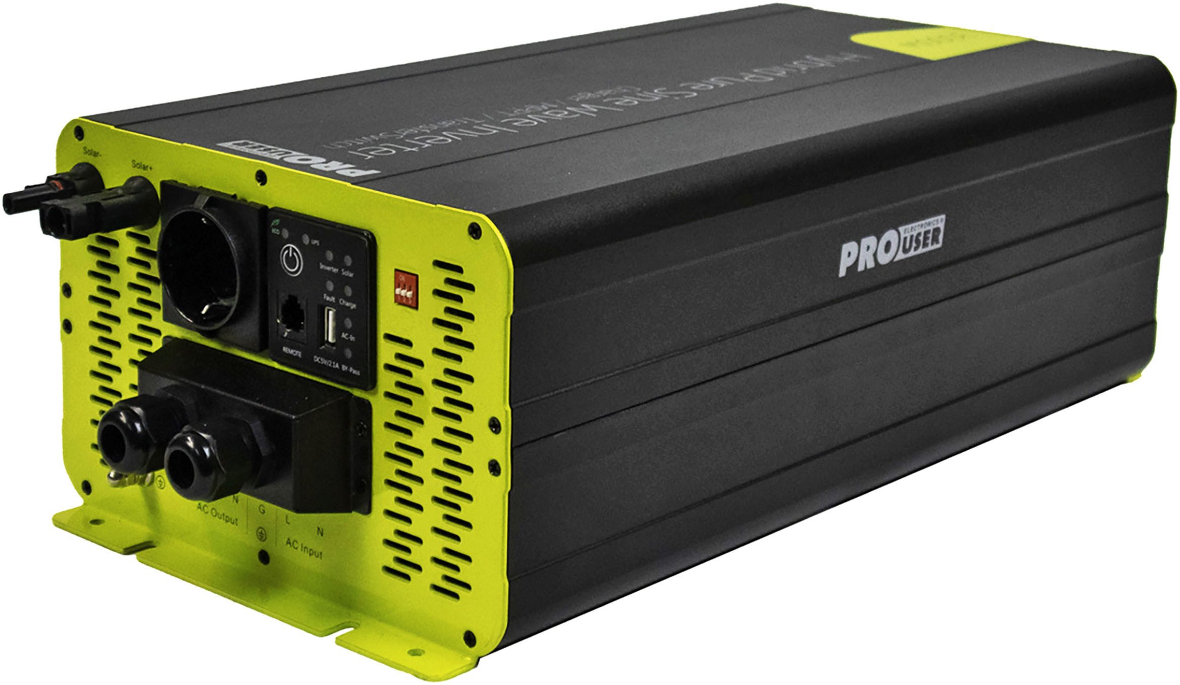 PROUSER Wechselrichter Spannungswandler Sinus Hybrid 1500W, (1 St)