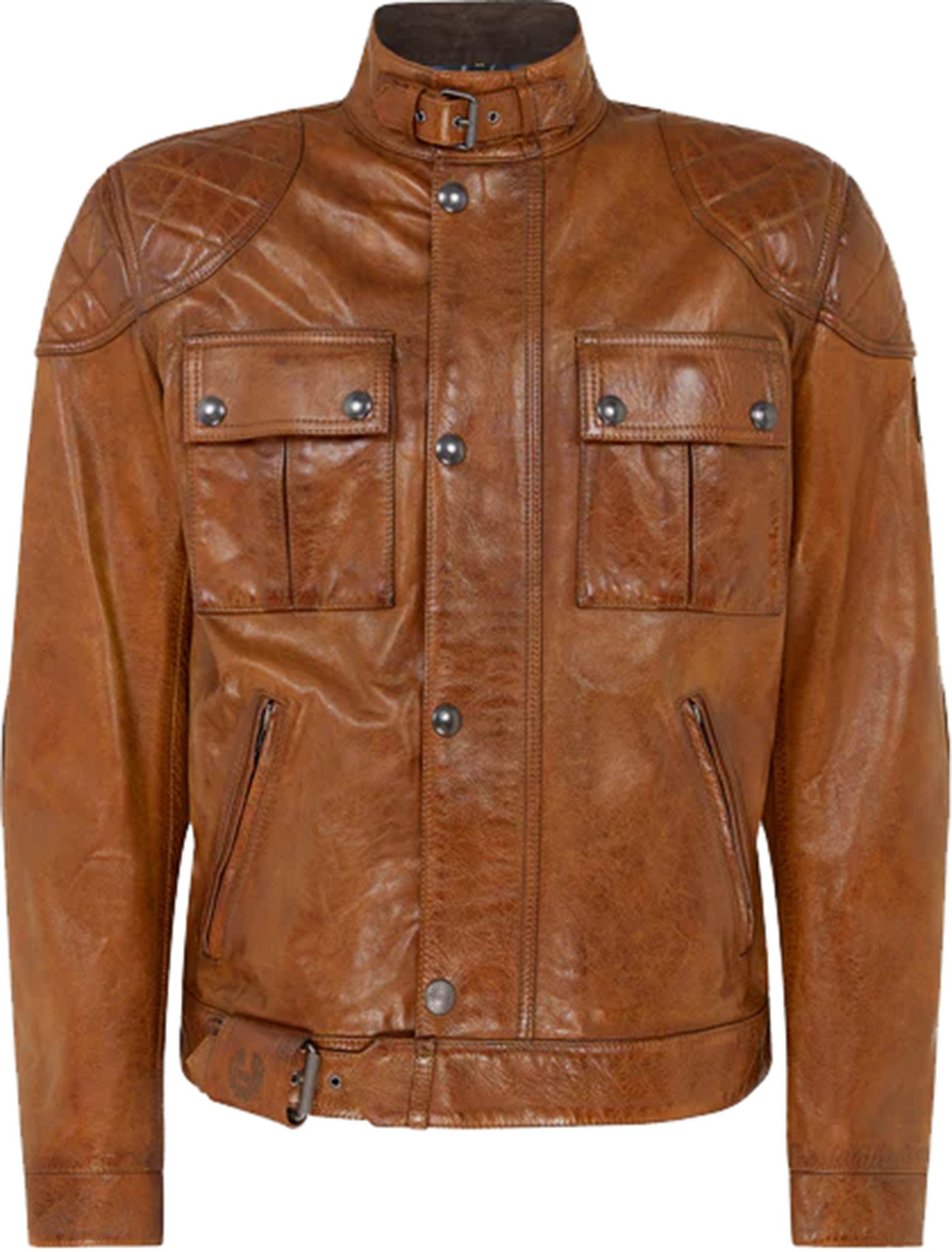 Belstaff Motorradjacke Brooklands Motorrad Lederjacke protektoren