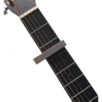 pi-music Westerngitarre Smart Kapodaster, für Westerngitarre und E-Gitarre
