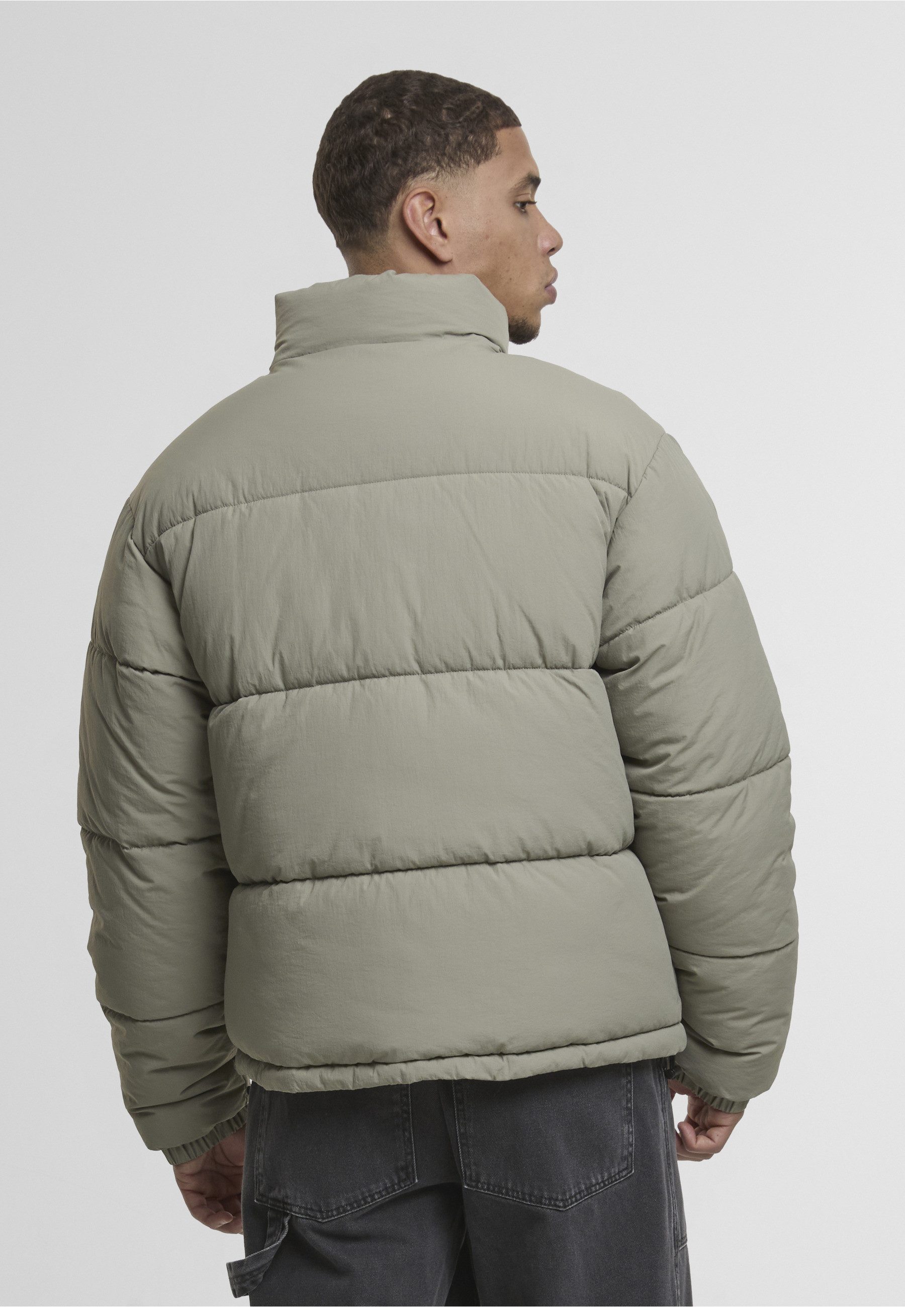 URBAN CLASSICS Winterjacke Urban Classics Crinkle Puffer Jacket (1-St)