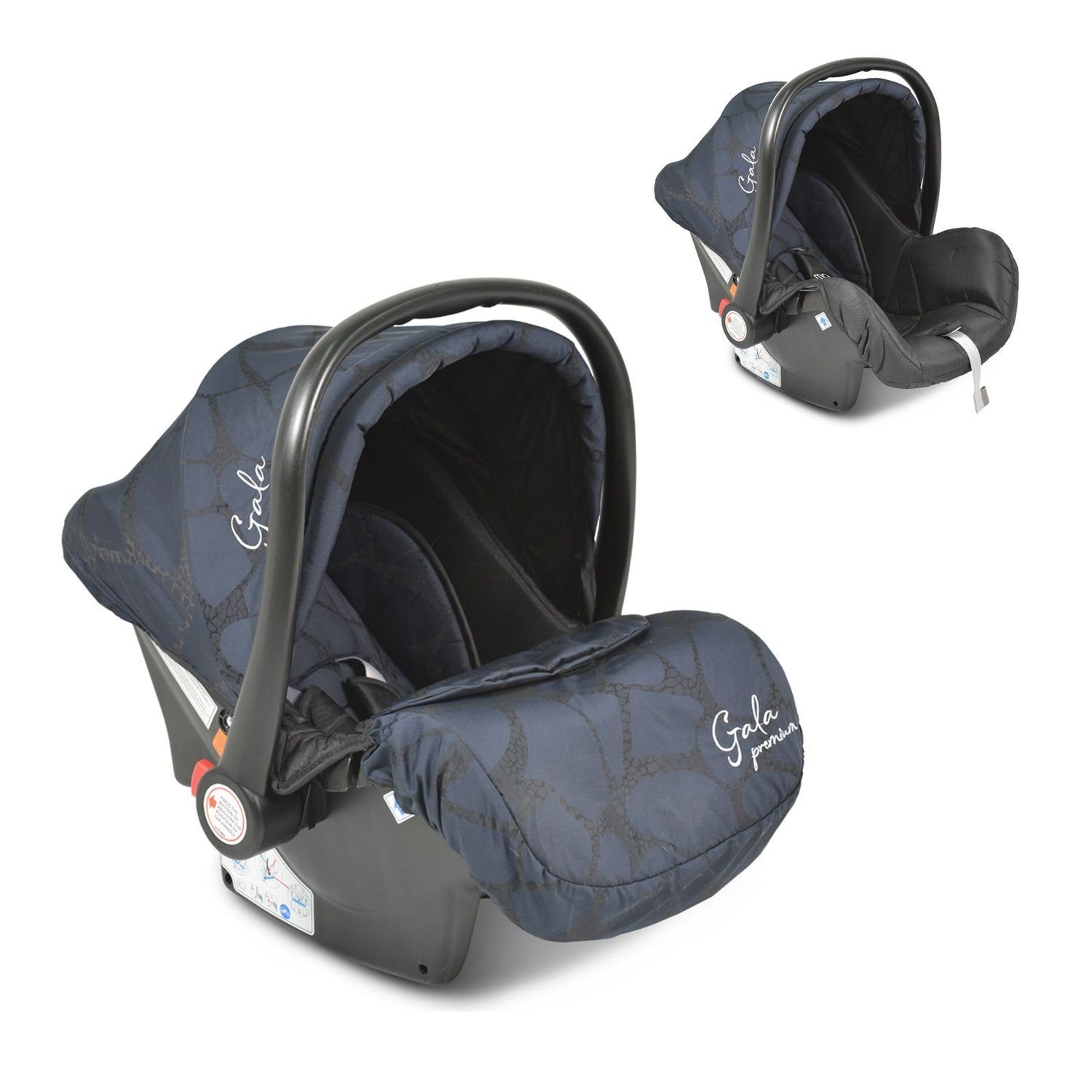 bis: kg), Moni 13 - Premium, Sitzpolster kg, Fußabdeckung, Babyschale (0 13 Babyschale blau Gruppe 0+, Gala