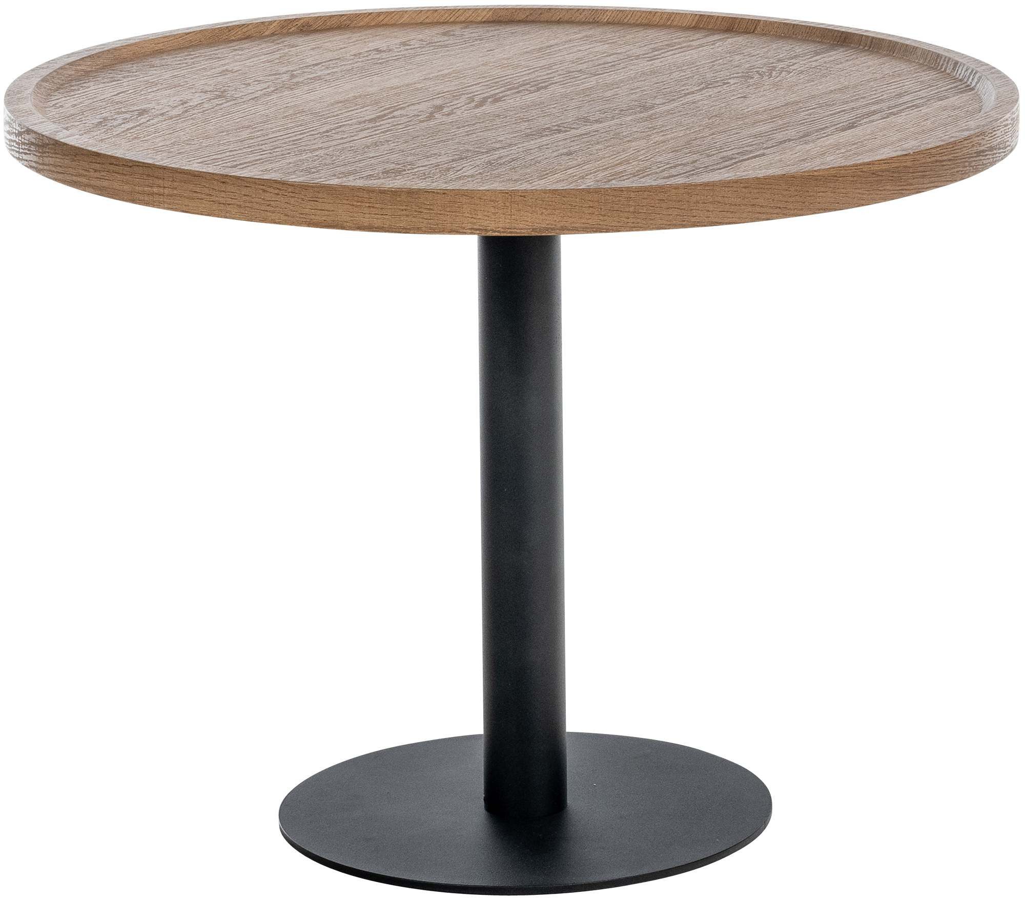 furnicato Beistelltisch Aspen 60x60x46 cm braun (1-St)