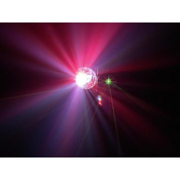 EUROLITE Discolicht LED Mini Hybrid Laserflower FE-4 Vielfältige Lichtspiele Laser Wash