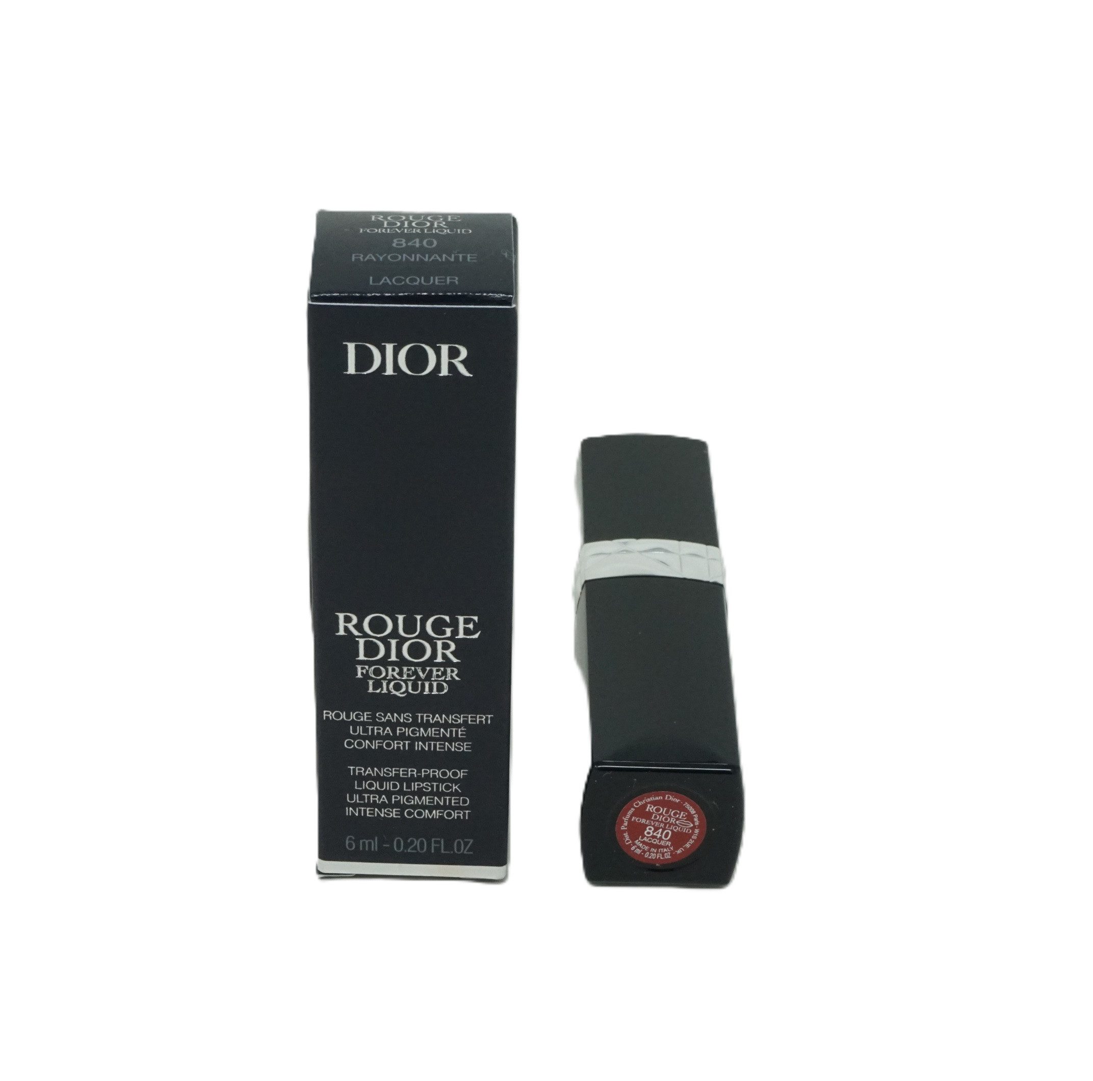 Dior Lippenstift Dior Rouge Forever Liquid Lippenstift 6ml Rayonnante 840