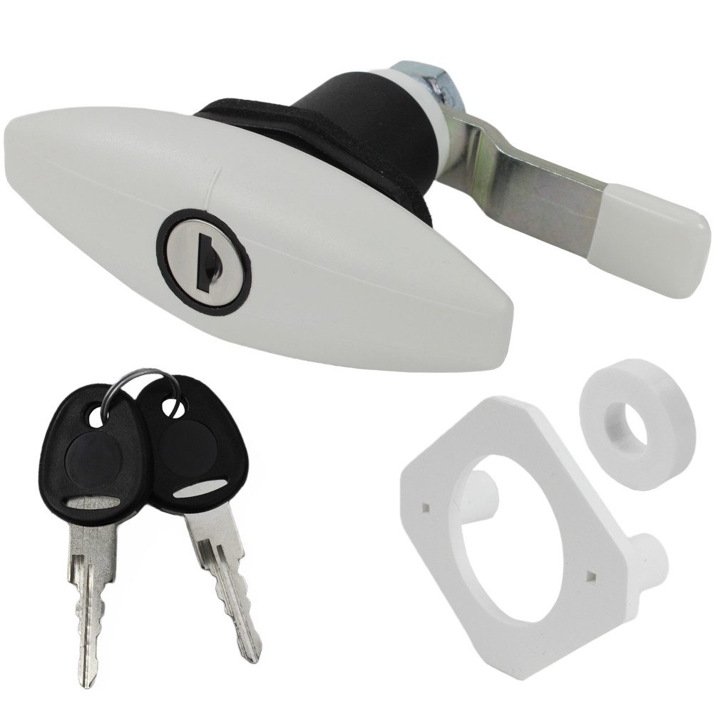 Aufschraubschloss STS / FAP Push Lock Klappenschloss Ellipse light Wohnmobil Caravan