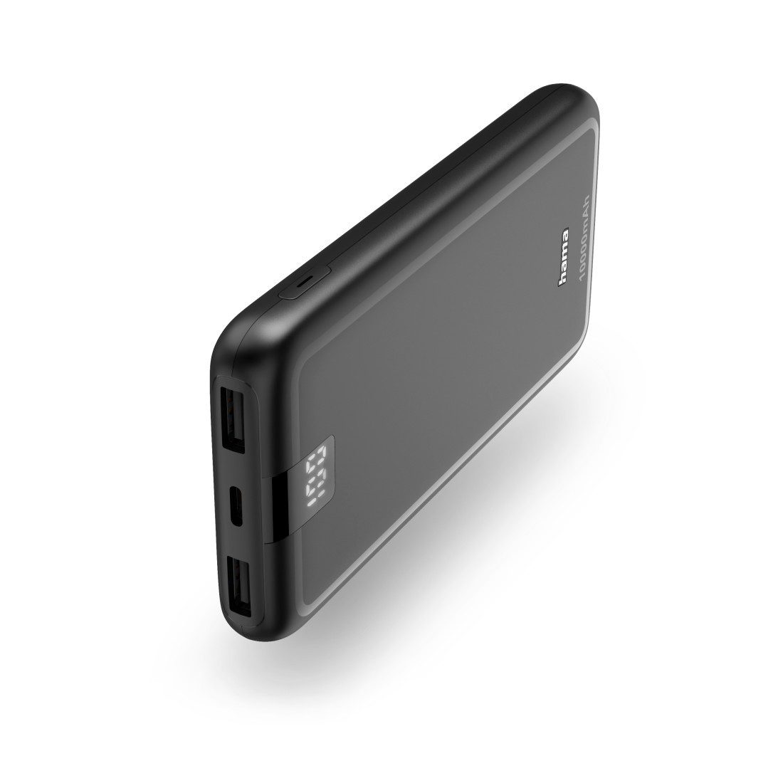 Hama Powerbank, 10000 mAh, 3 Ausgänge: 1x USB-C, 2x USB-A Powerbank 10000 mAh