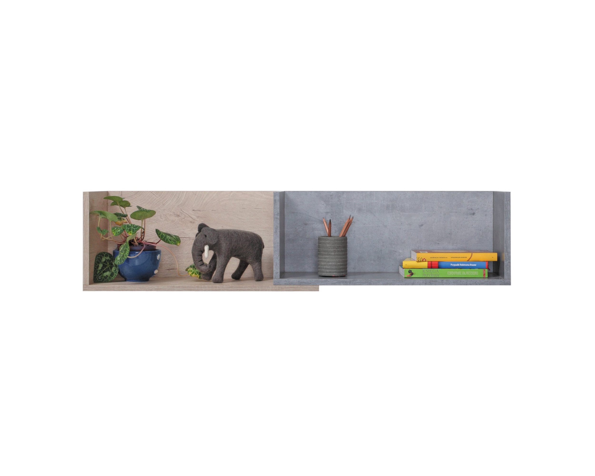 Deine Möbel 24 Hängeregal SIMON 14 Jugendmöbel Jugendzimmer Kinderzimmer