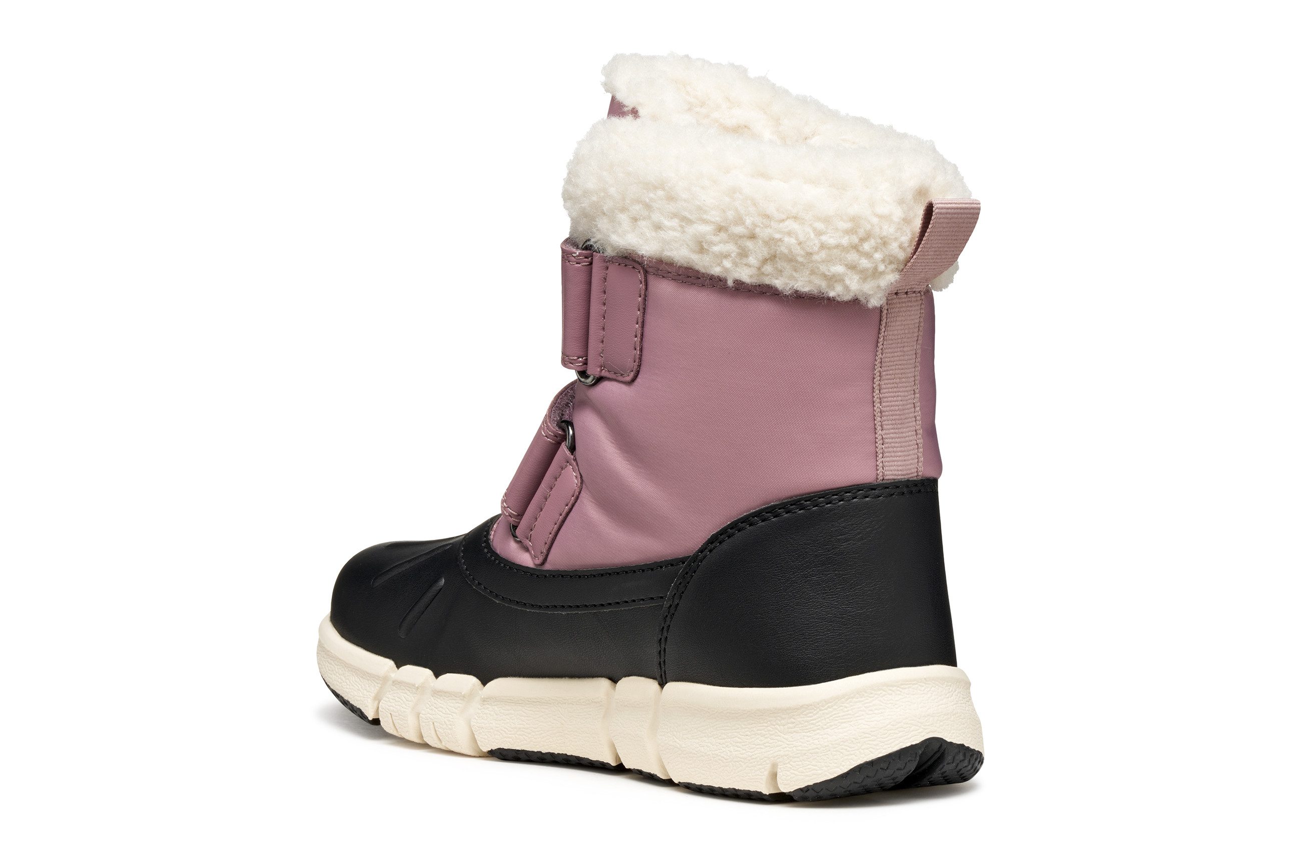 Geox J FLEXYPER GIRL B AB Winterboots Snowboots, Klettstiefel mit Warmfutter, Größenschablone zum Download