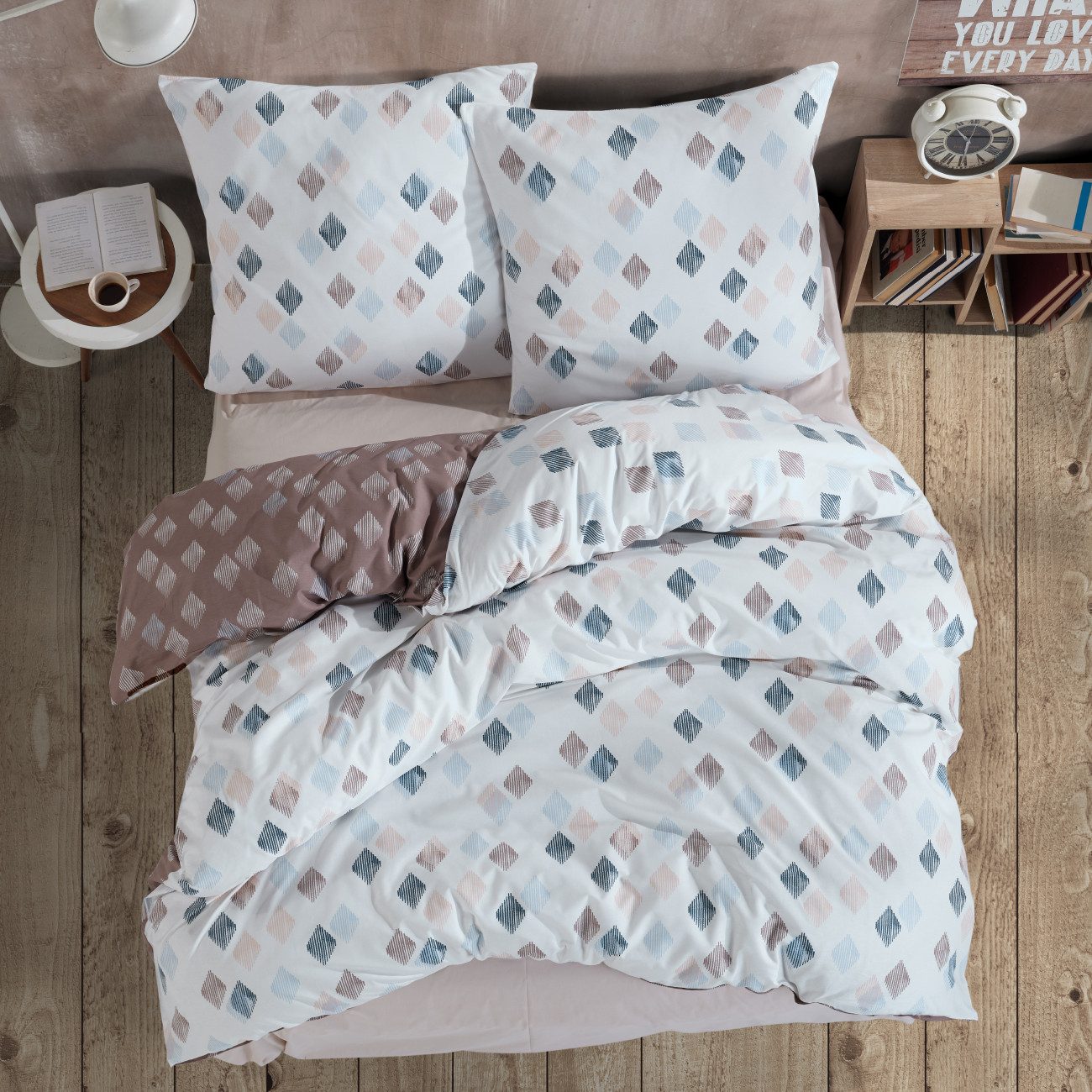 Bettwäsche Nordqueen Ranforce Bettwäsche Set 100% Baumwolle