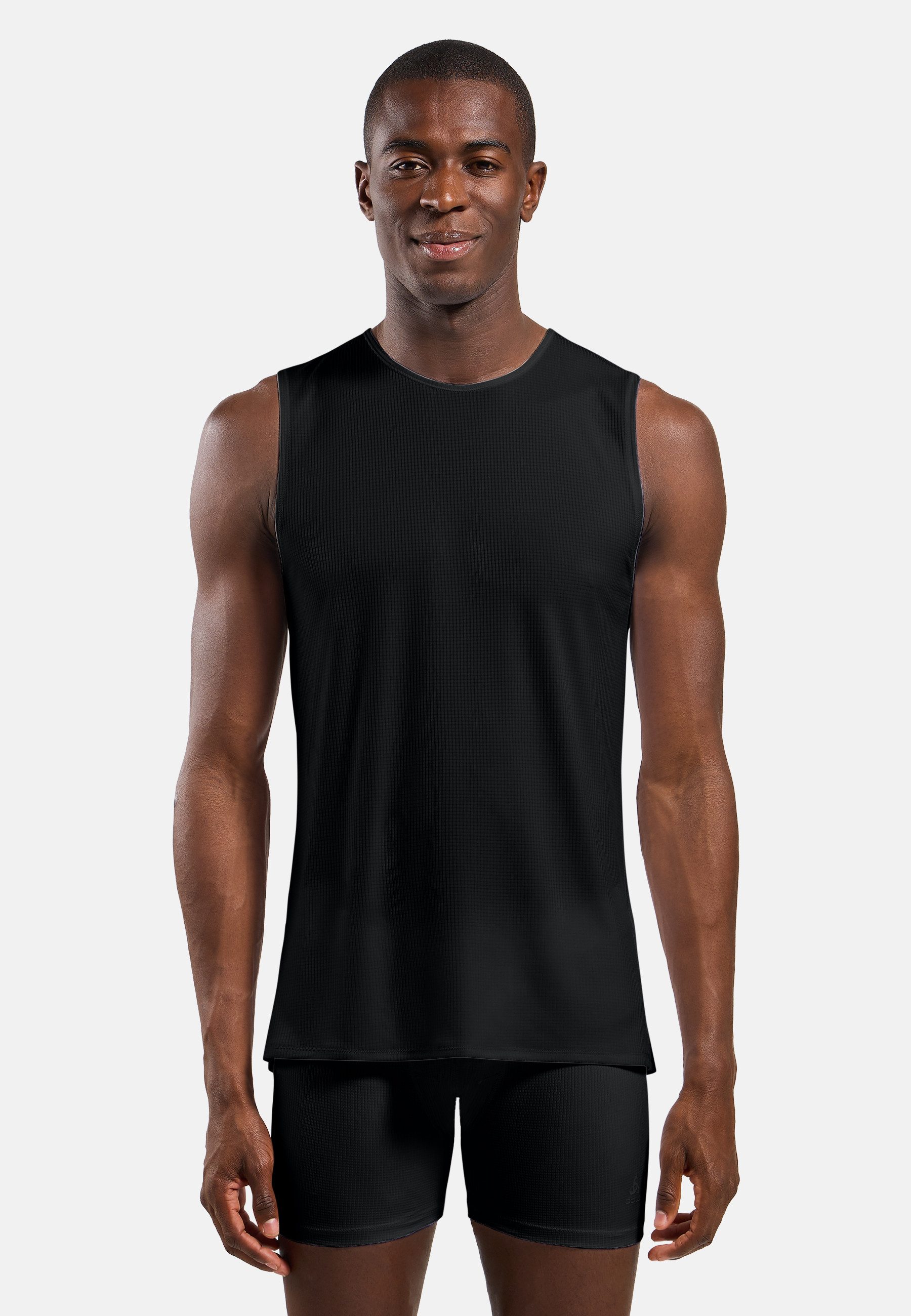 Odlo Funktionstop BL TOP crew neck singlet-ACTIVE LIGHT atmungsaktives Material, schnell trocknend, mit Rundhalsausschnitt