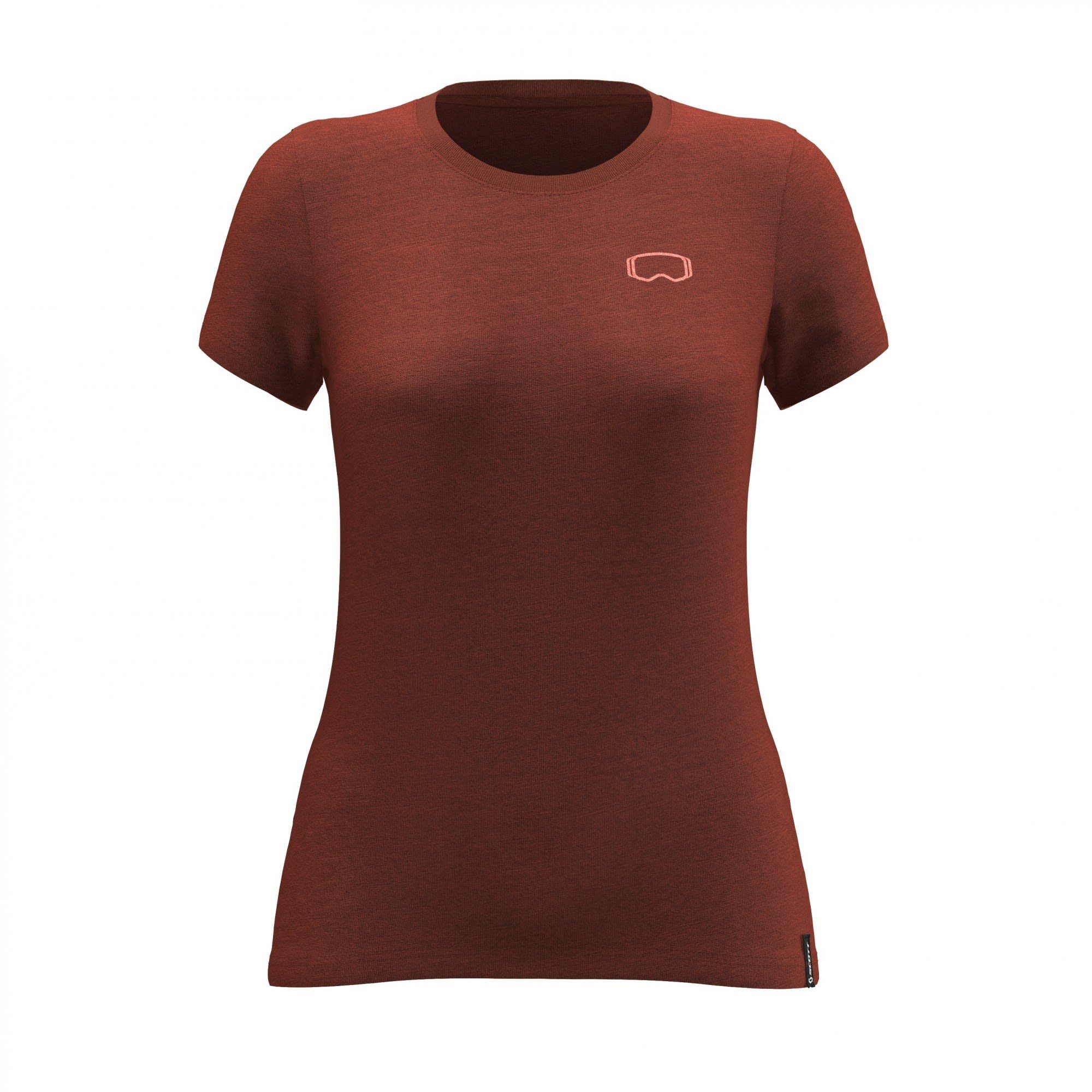 Scott T-Shirt Scott 20 Damen Kurzarm-Shirt Tee Red Rust W S/sl Graphic