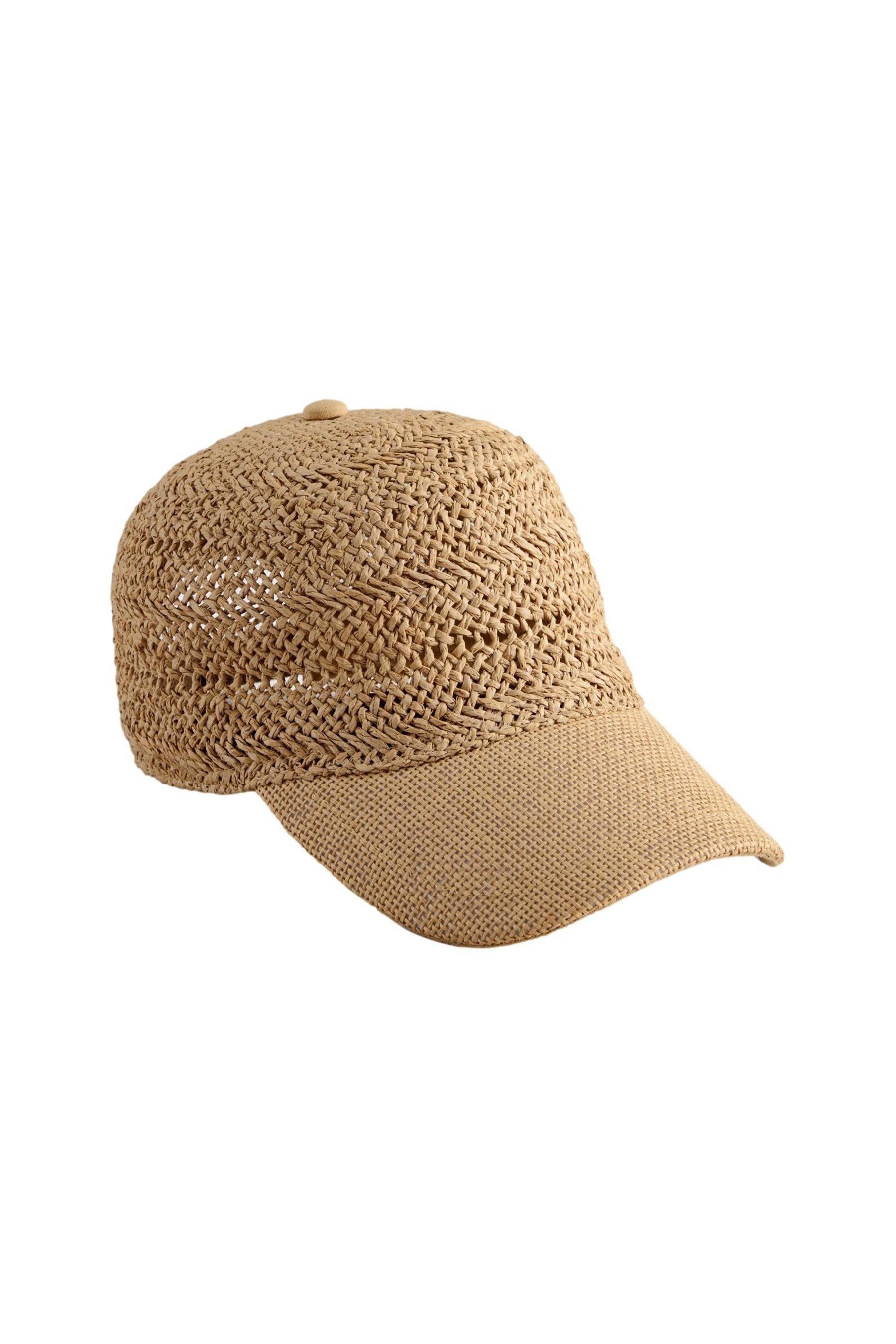 Next Baseball Cap Cap aus Raffiabast (1-St)
