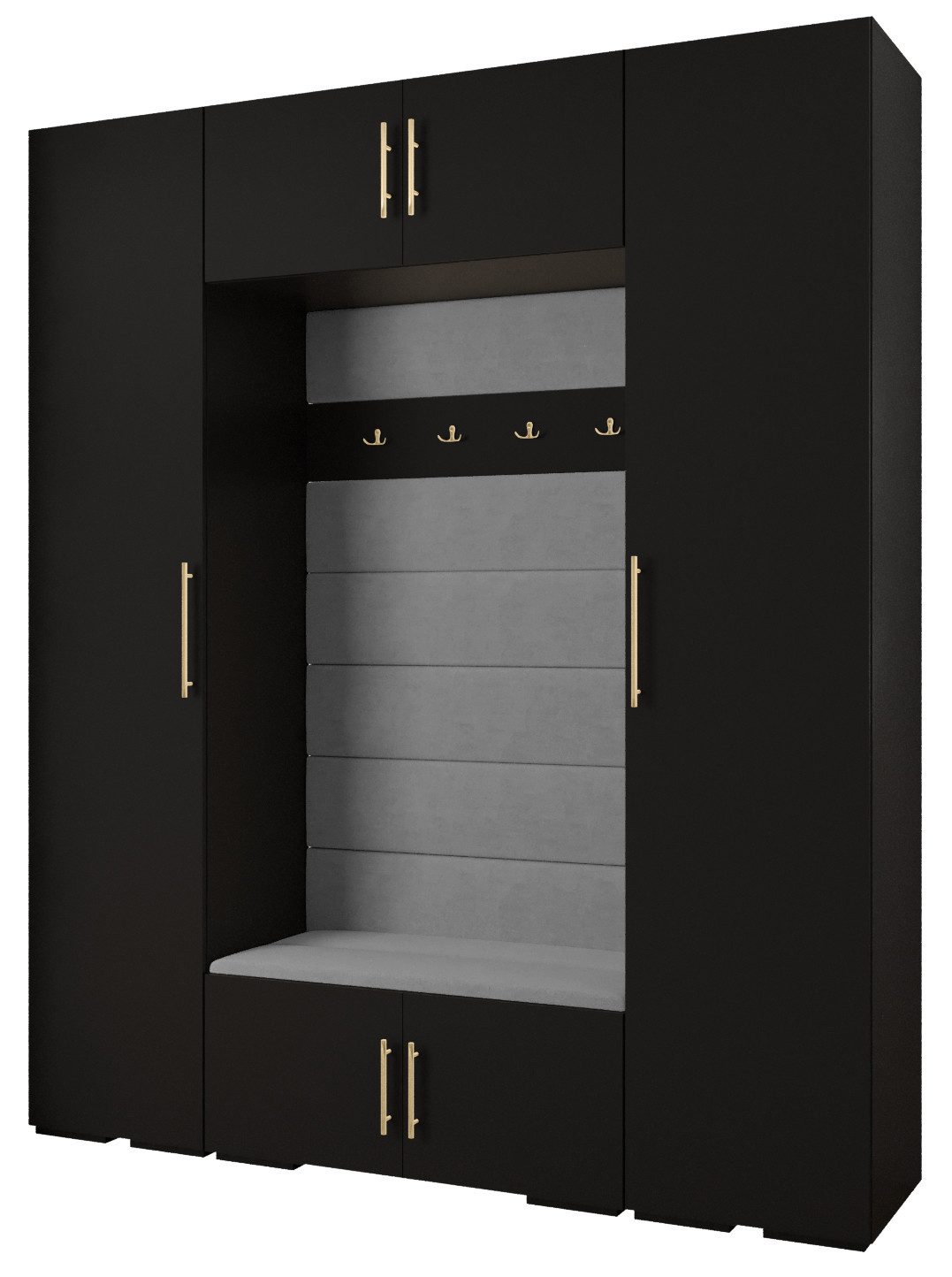 ABIKS MÖBEL Kompaktgarderobe INOVA 3 SATZ günstig online kaufen