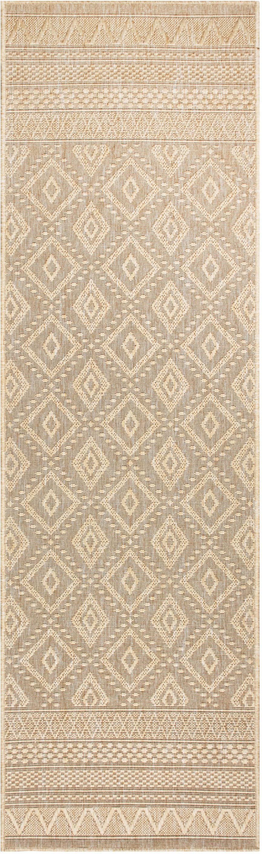 OTTO home Teppich Toronto auch als Läufer erhältlich, rechteckig, Höhe: 3 mm, In- und Outdoor geeignet, Sisal-Optik, Wetterfest & UV-beständig, Boho – Bild 2 von 5