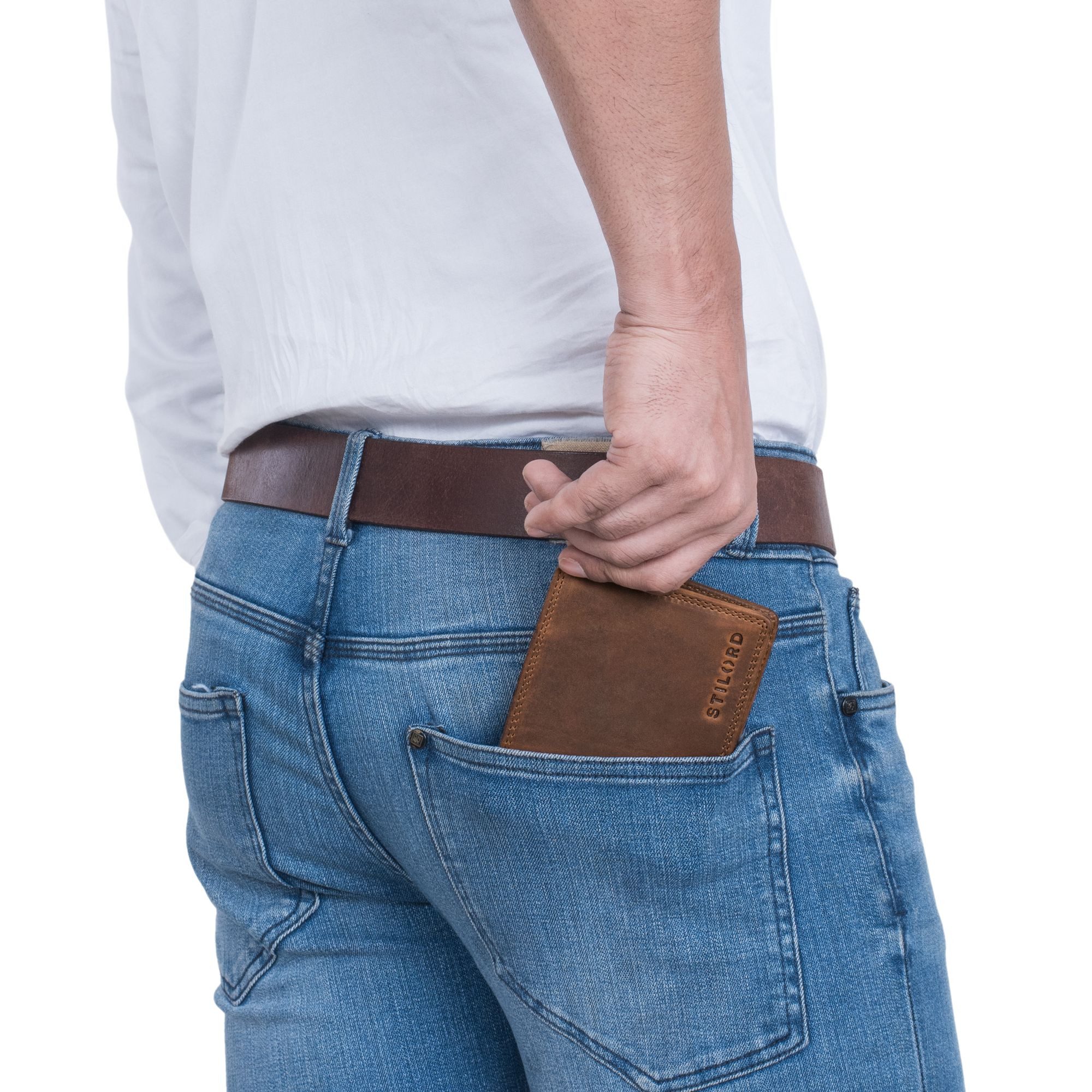 STILORD Geldbörse "Norman" Große Herren Leder Geldbörse mit RFID Schutz günstig online kaufen