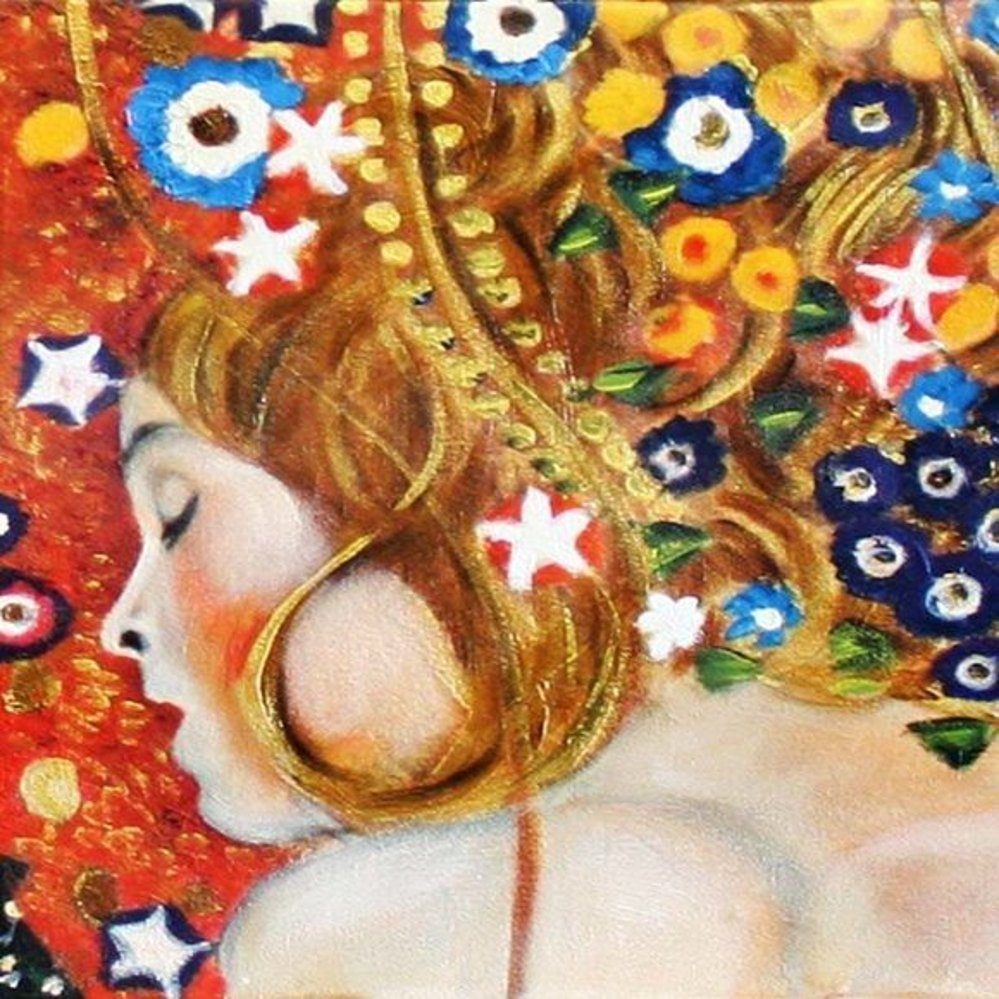 Bild Klimt »G05495«, handgearbeitet Unikat, Gustav jedes JVmoebel ein Gemälde
