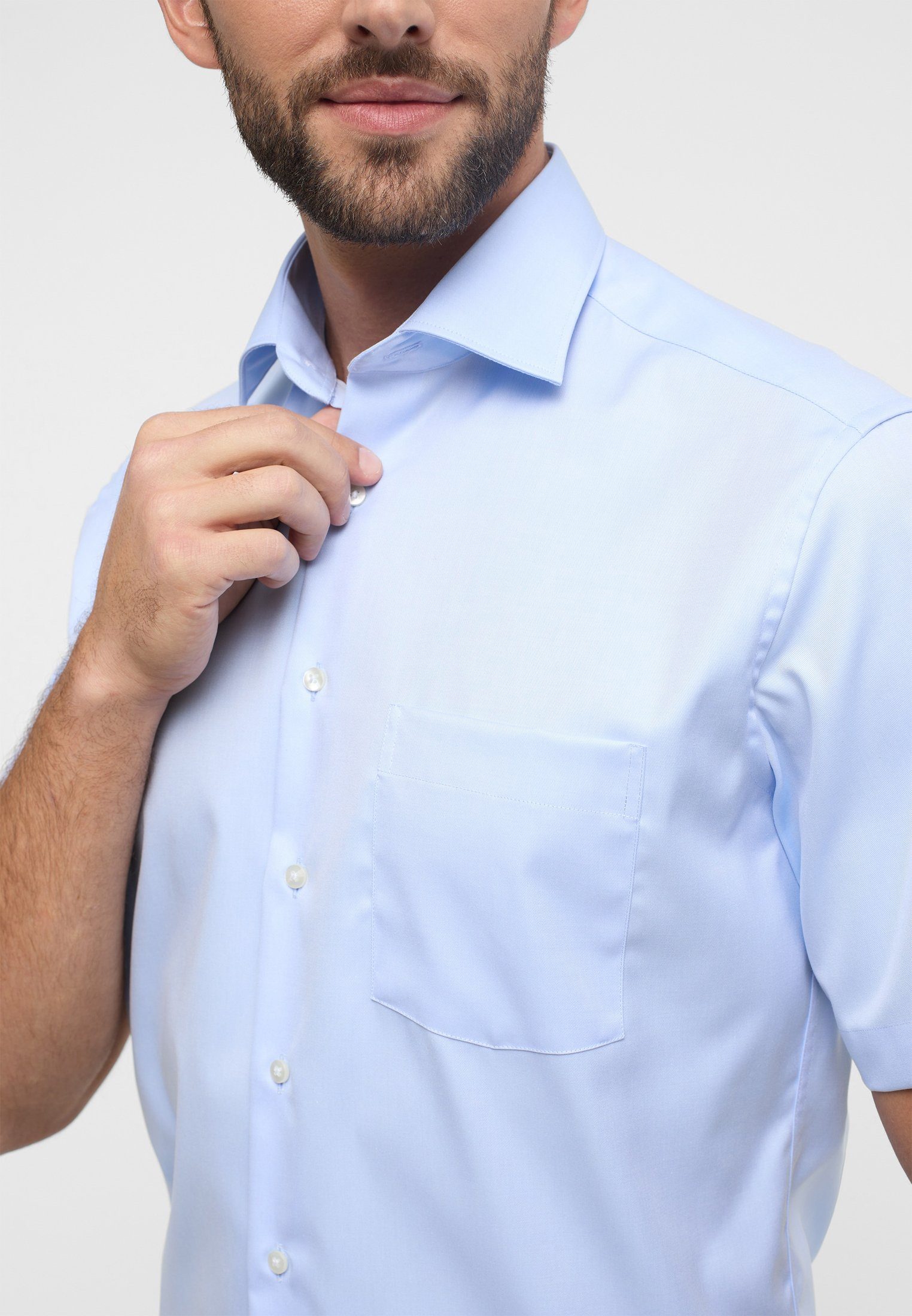 Eterna Kurzarmhemd MODERN FIT NON IRON (bügelfrei)