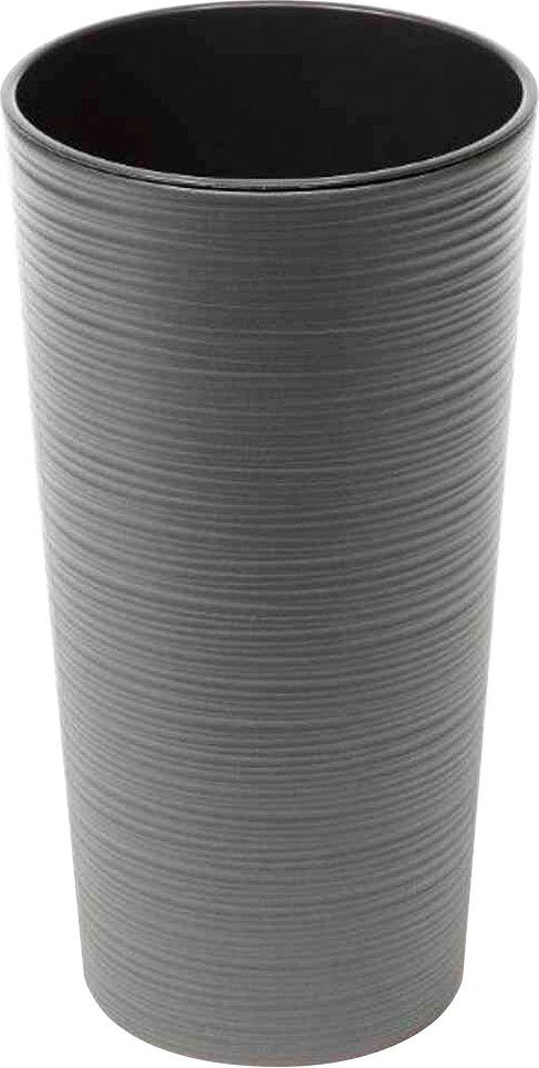 Siena Garden Pflanzgefäß Modern Locon Graphit Ø 25x46,5 cm günstig online kaufen