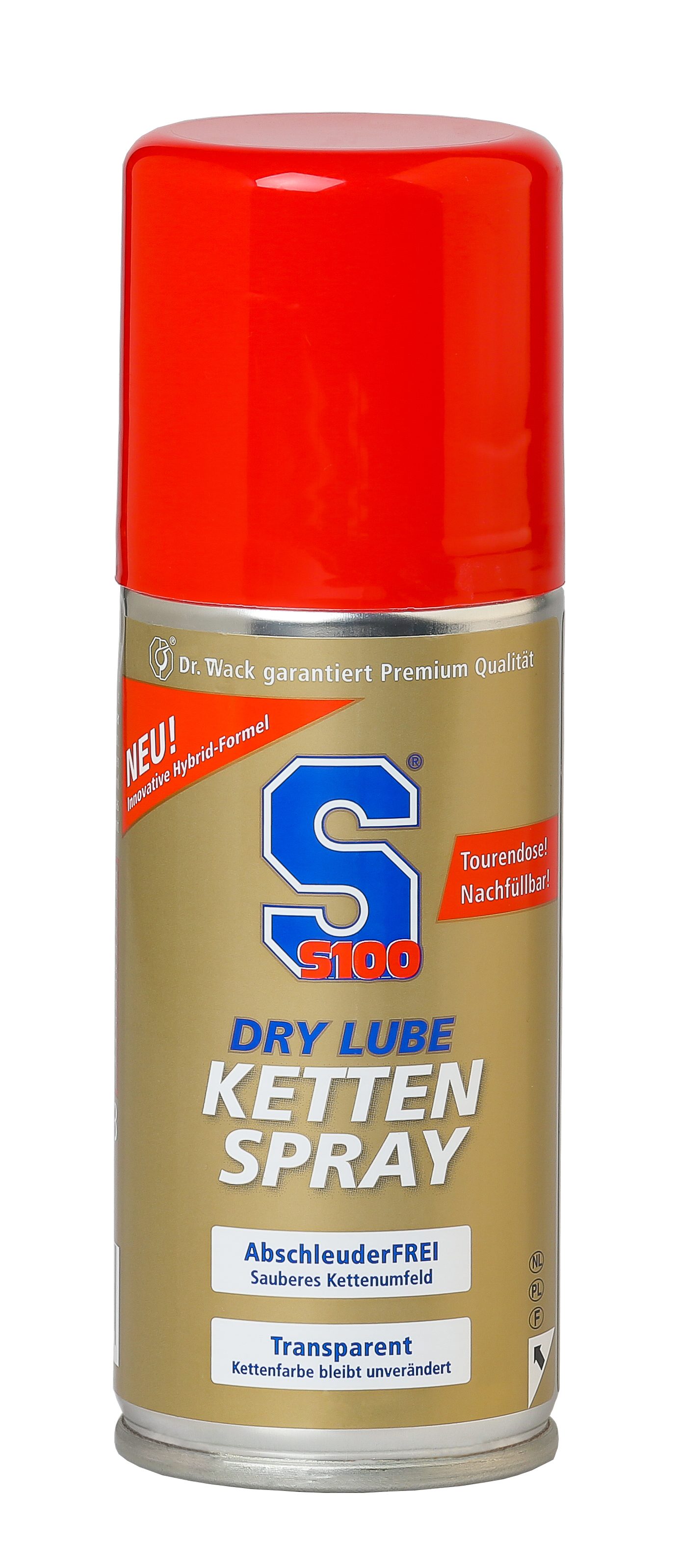 DR WACK Dr. Wack S100 Dry Lube Kettenspray 100 ml Auto-Reinigungsmittel