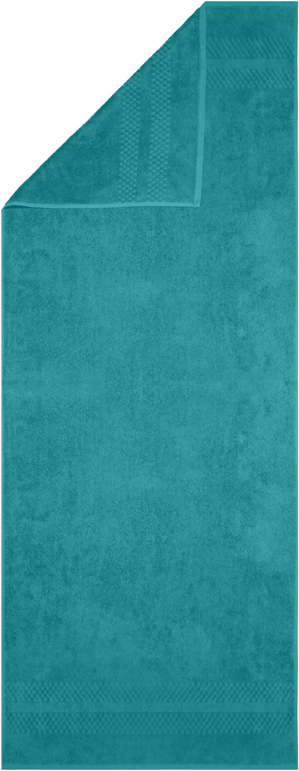 OTTO home Saunatuch Regona, 80x200cm, flauschig und weich, 100% Baumwolle, 500 gr/m², Frottier (Set, 2-St), Premium Handtücher mit Bordüre, Handtuch-Set, 5 Jahre Garantie