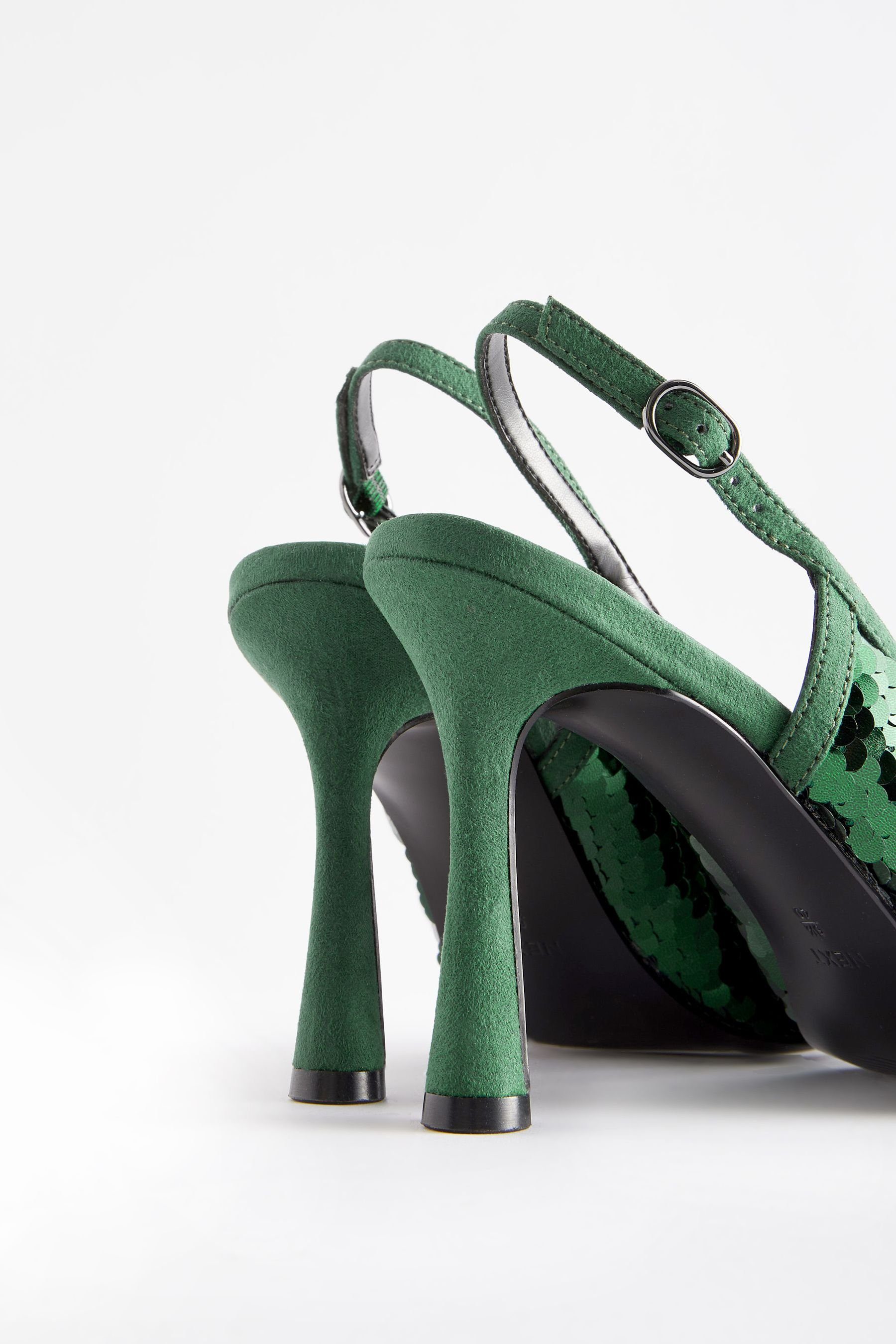 Slingback-Schuhe Forever Green Comfort Next Slingpumps Pailletten mit (1-tlg)