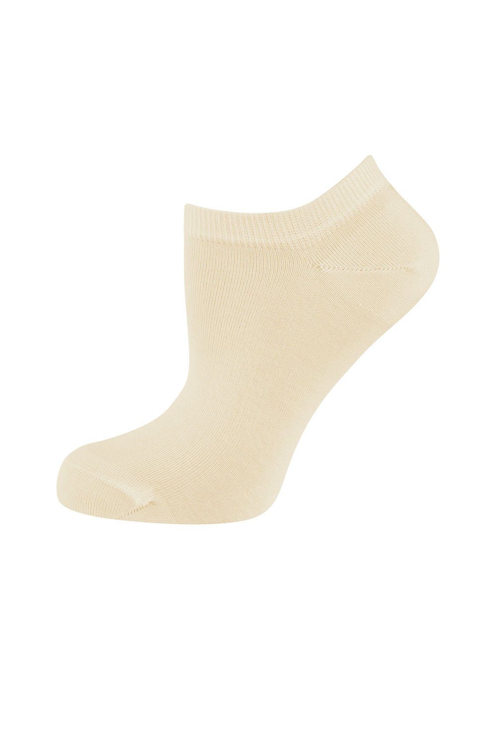 Bio 951306 sand Sneakersocken Sneakers Baumwolle Elbeo