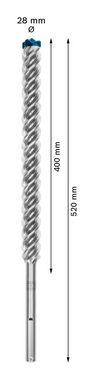 BOSCH Universalbohrer Expert SDS max-8X, Hammerbohrer, 28 x 400 x 520 mm