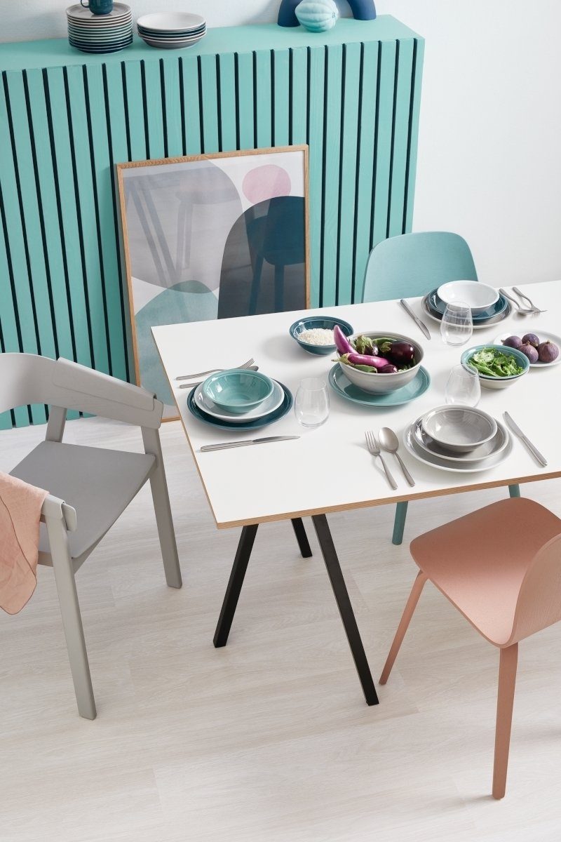 Thomas Porzellan Suppenteller Trend Colour Night Blue Suppenteller 22 cm, Teller Tief