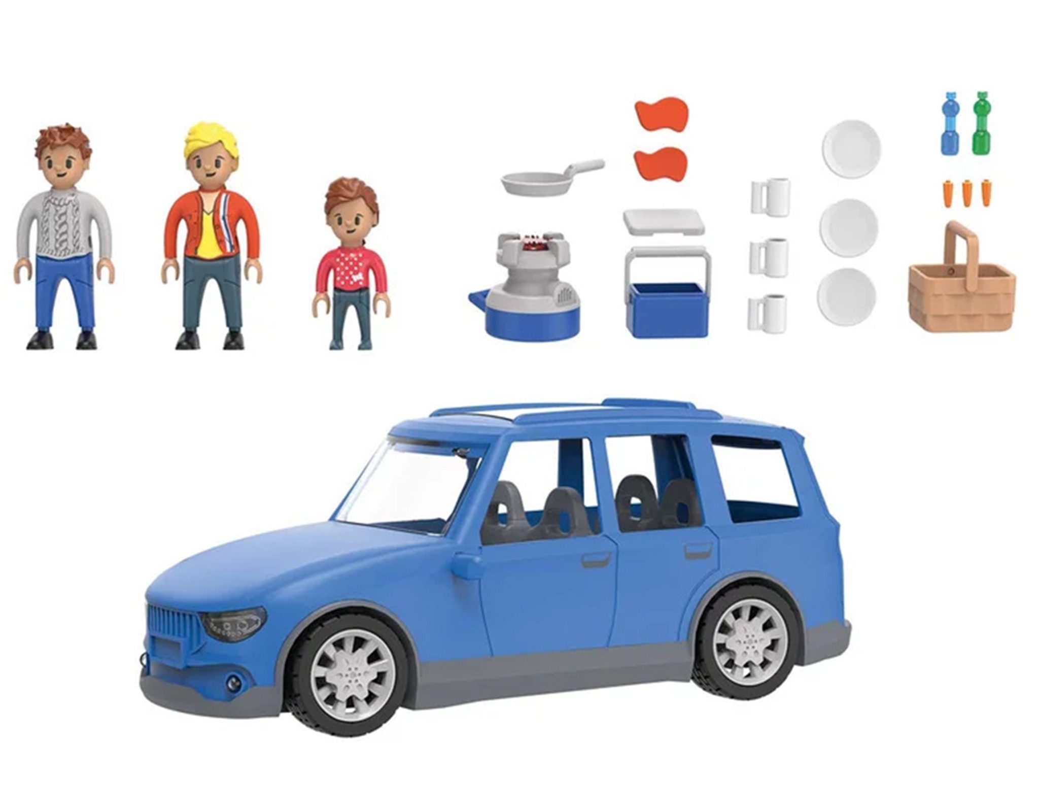 Playtive Spielzeug-Auto Playtive Van Familienauto Go Set »Medium« Familien günstig online kaufen