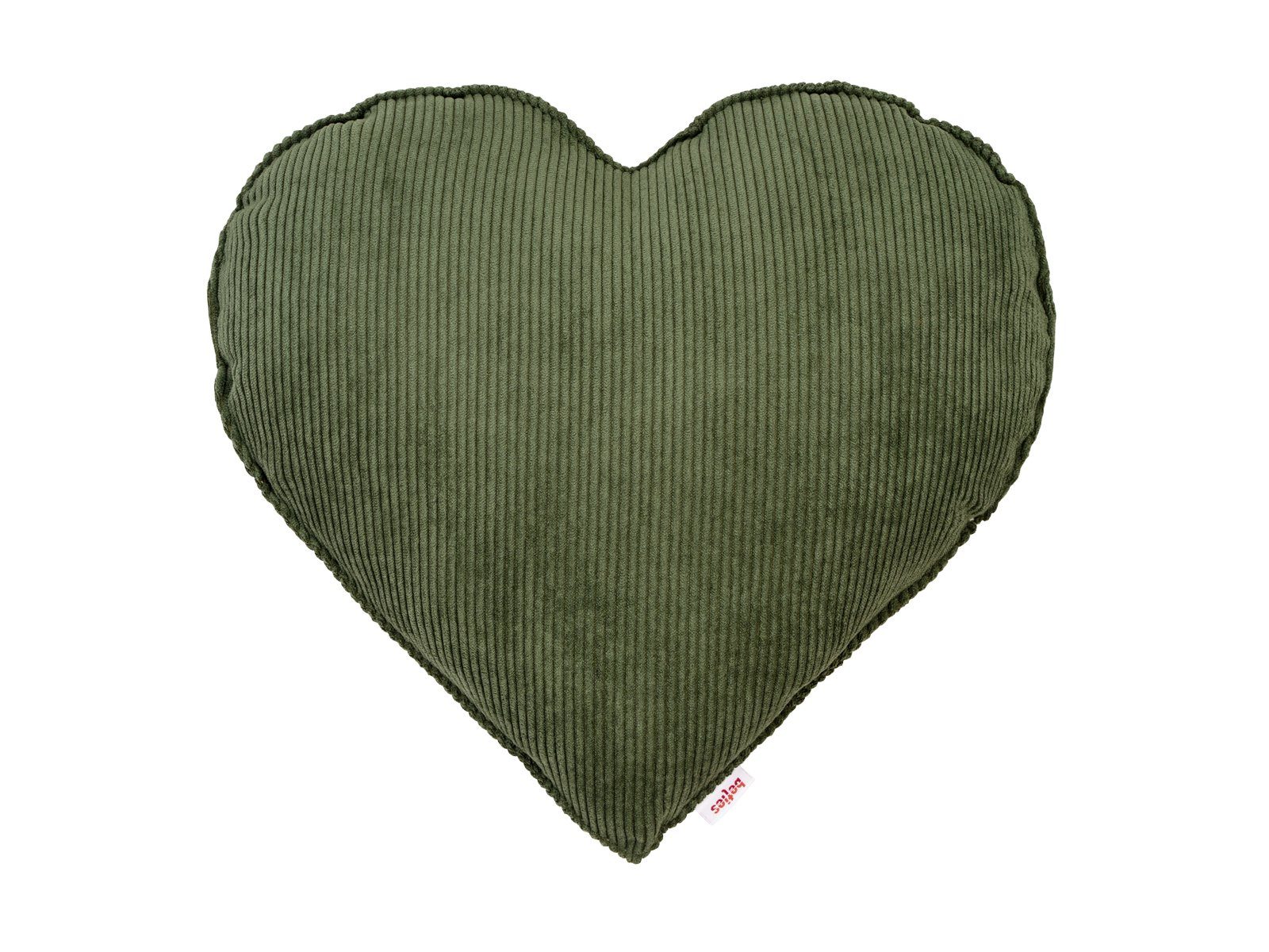 beties Dekokissen HYggelig No.1, Cord Herz-Kissen gefüllt im skandinavischen Hygge Style