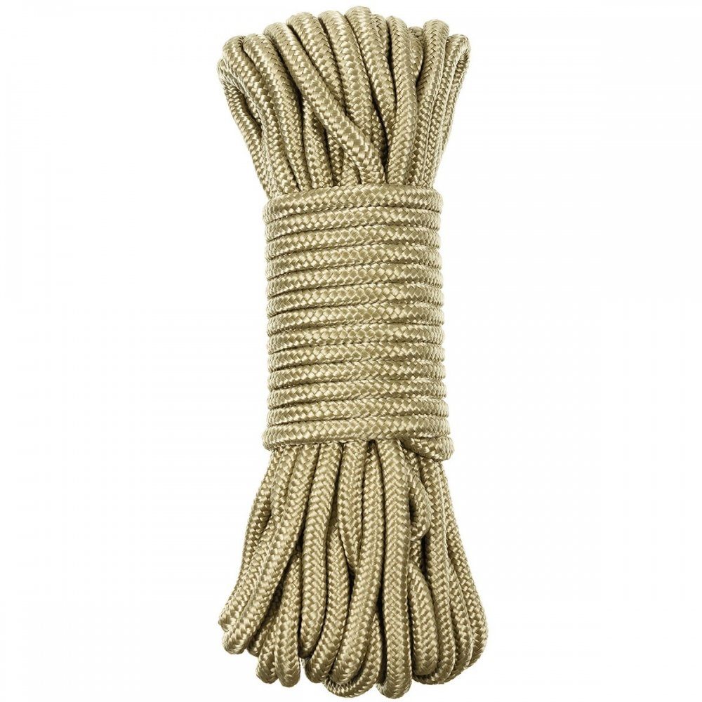Seil, coyote, 5 mm, 15 Meter Seil