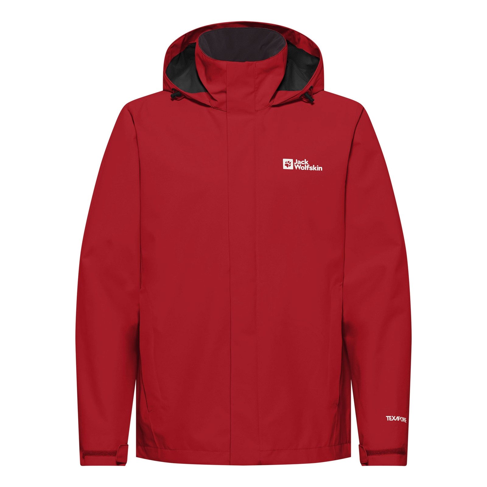 Jack Wolfskin Regenjacke Regenjacke Trailtime 2l Jkt M mit Logo und Markenschriftzug