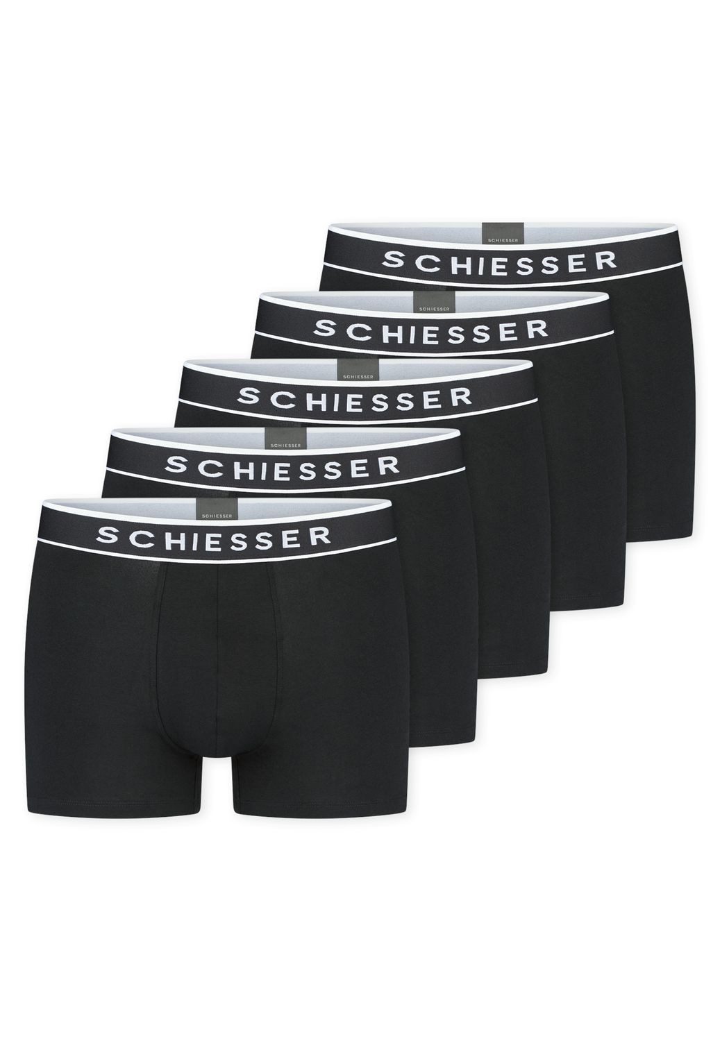 Schiesser Boxershorts 95/5 - Organic Cotton (Sparpack, 5-St., 5er-Pack) far günstig online kaufen