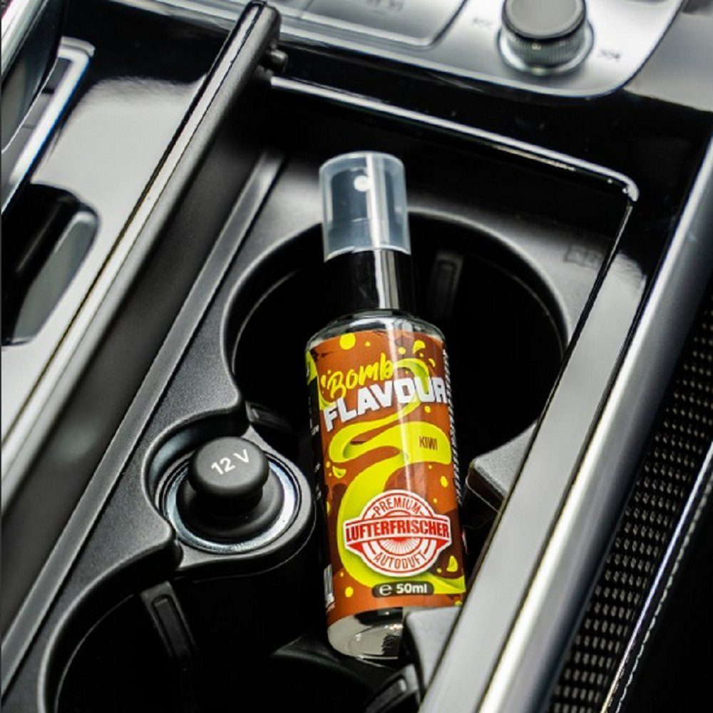 Autoduft BOMB Raumduft Geruch Premium ShinyChiefs mit FLAVOUR Auto (1-St) - Lufterfrischer Kiwi