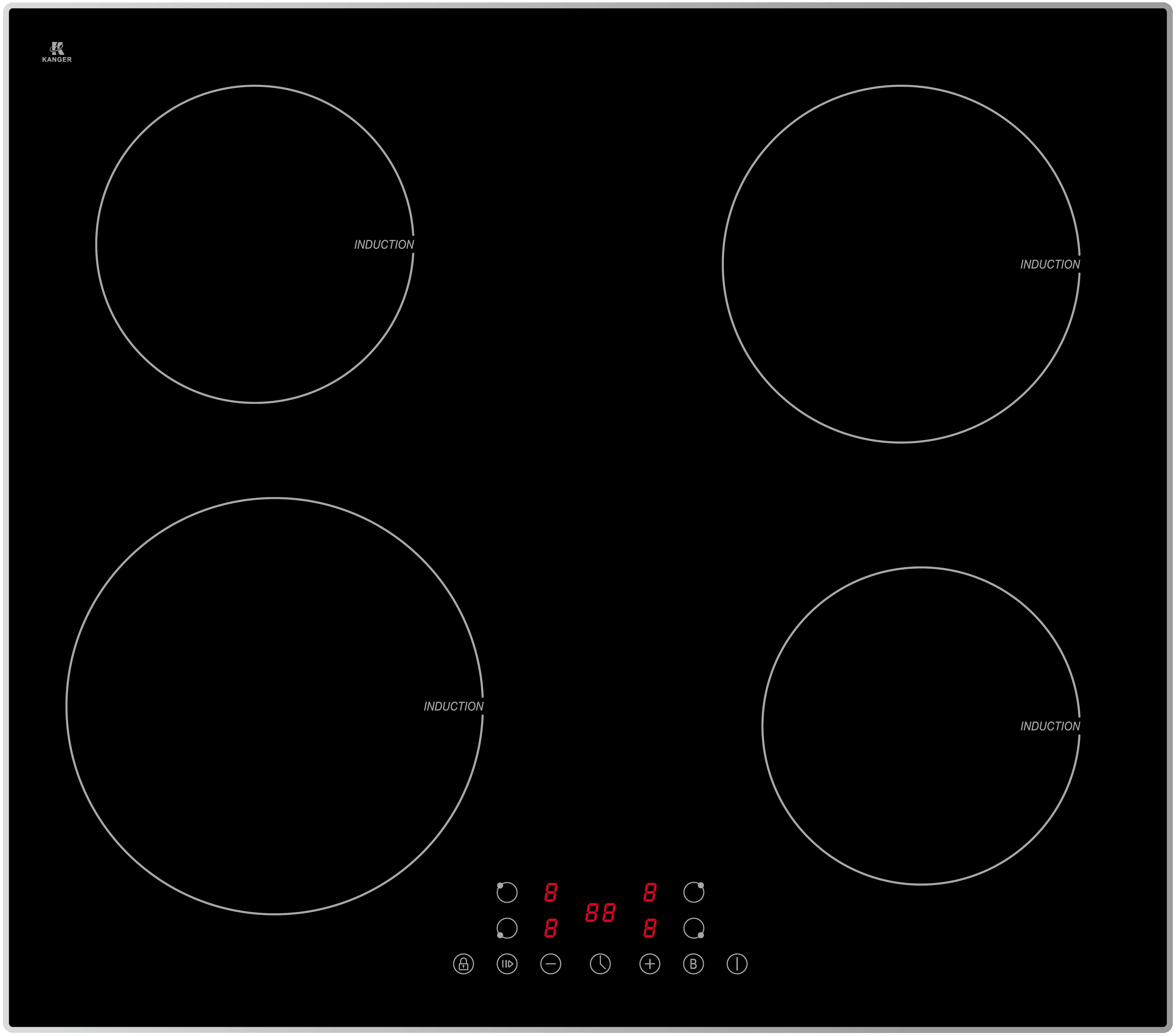 PKM Induktions-Kochfeld