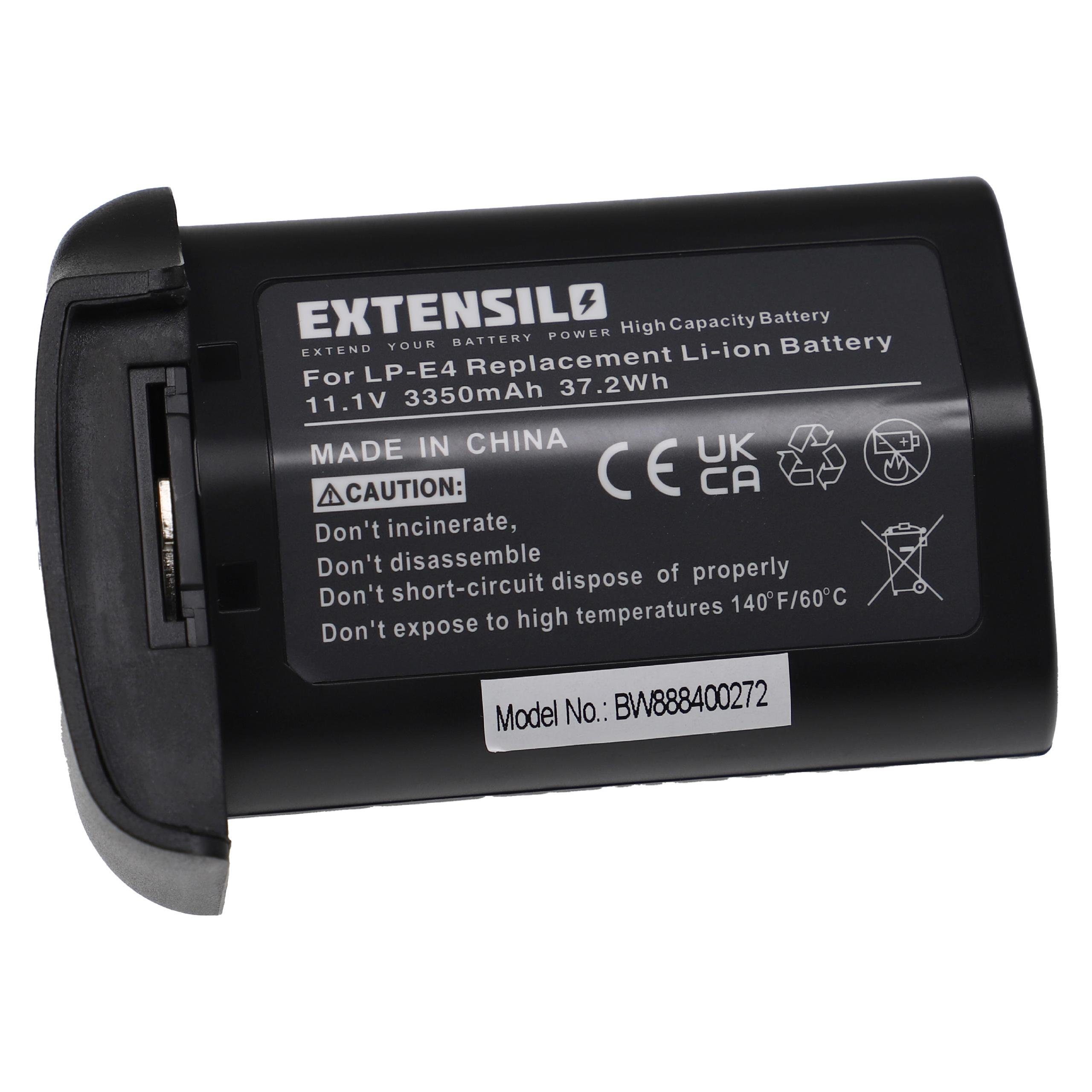 Extensilo kompatibel mit Canon MT-24EX Kamera-Akku Li-Ion 3350 mAh (11,1 V)