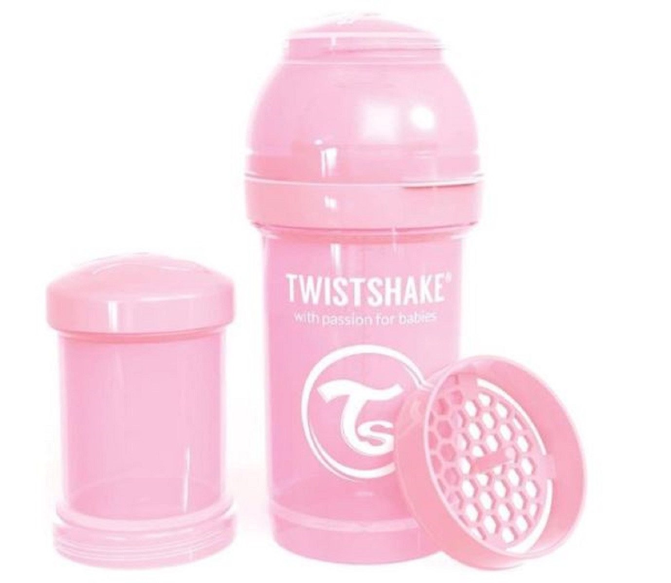 Babyflasche Twistshake Babyflasche 180 ml – Mit Anti-Kolik-System und Mischsieb
