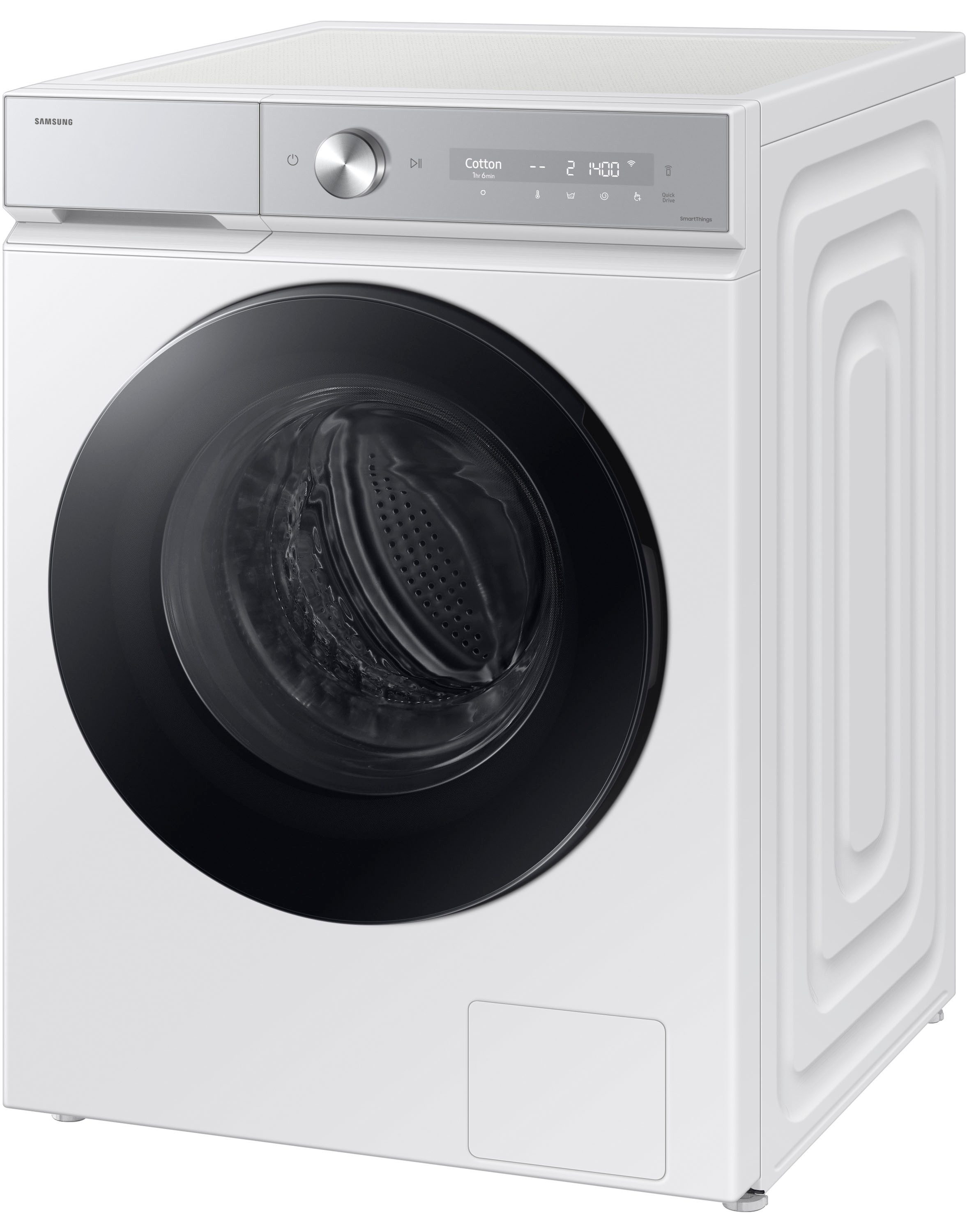Samsung Waschtrockner WD8400D WD11DB8B85GH, 11 kg, 6 kg, 1400 U/min, Quick Drive™ Option – Volle Waschleistung. Halbe Zeit