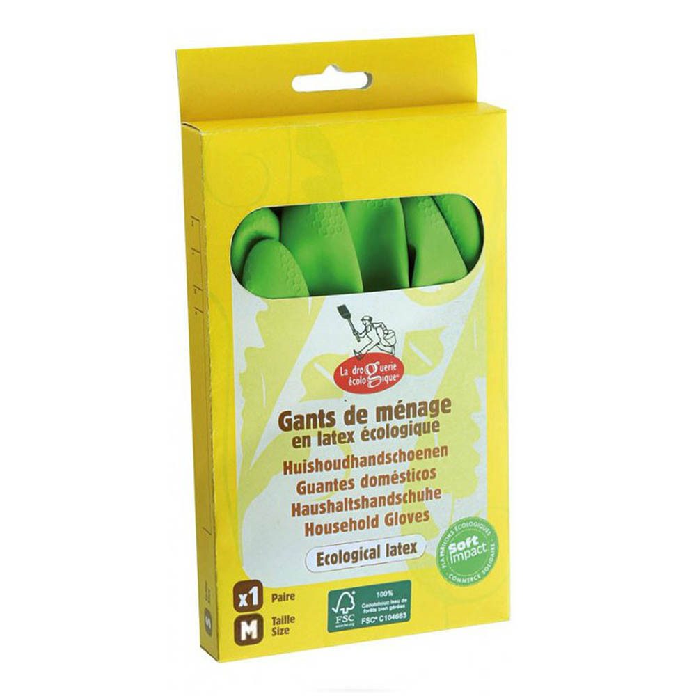 ecodis Gartenhandschuhe Haushaltshandschuhe - Size M 1 Paar