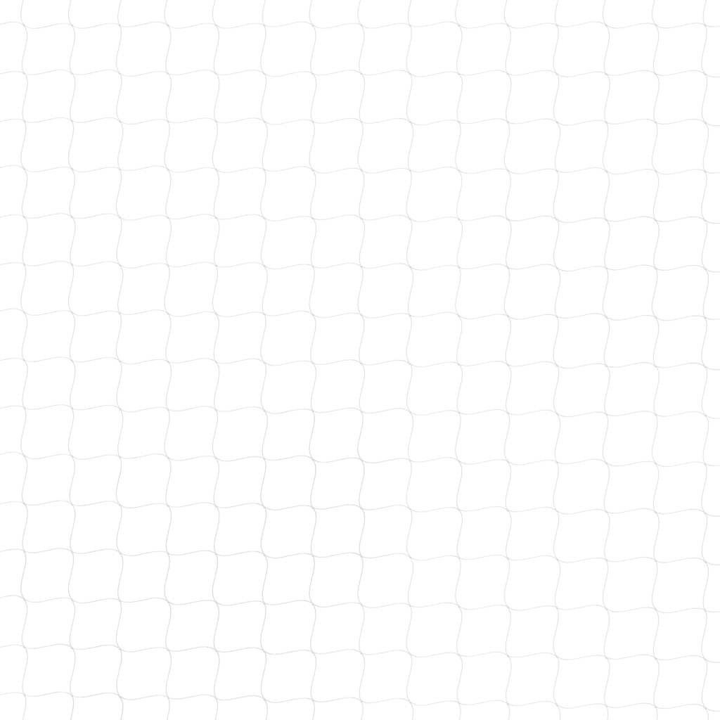 vidaXL Haustierklappe Katzennetz Transparent 4x3 m Nylon