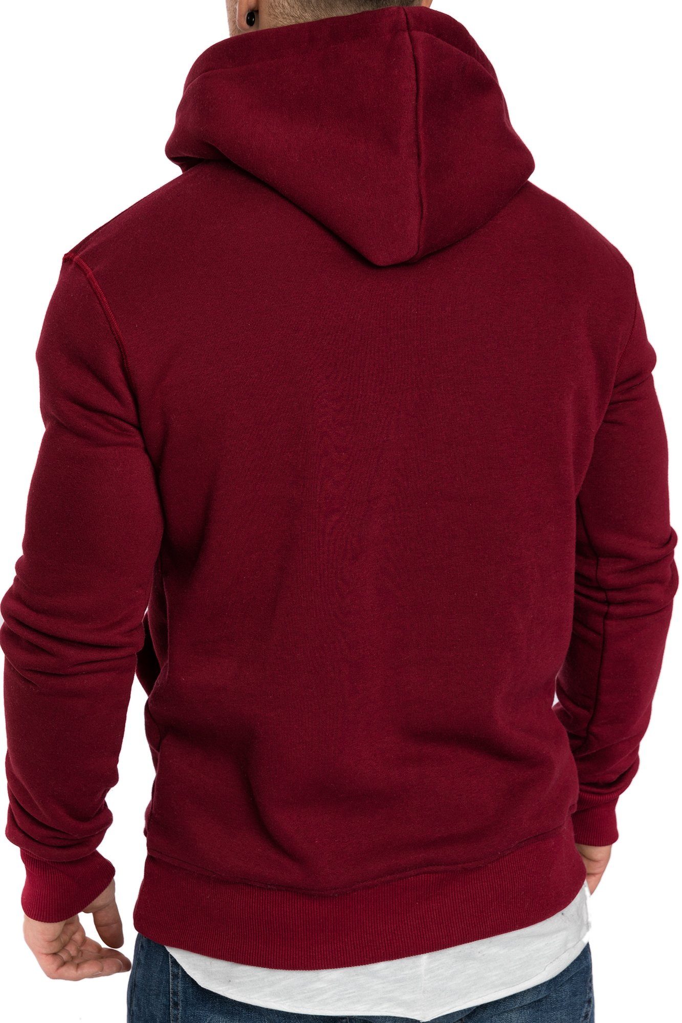 REPUBLIX Sweatshirt GRIFFIN Herren Basic Kapuzenpullover Hoodie