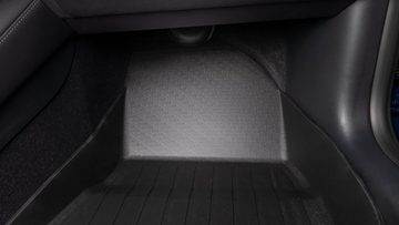 2befair Auto-Fußmatte Gummimatten Set Innenraum für das Tesla Model 3, für Tesla