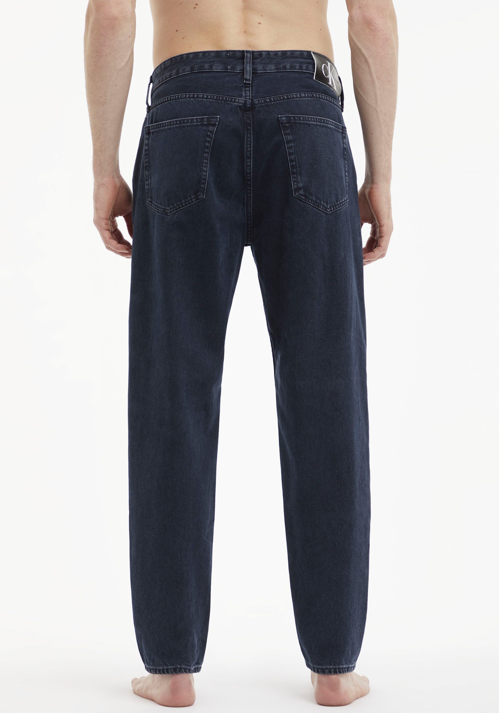 Calvin Tapered-fit-Jeans TAPER Jeans darkblue REGULAR Klein
