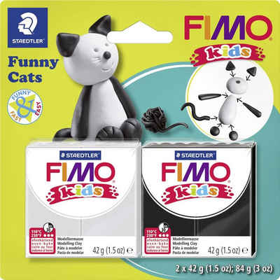 STAEDTLER Bastelfilz Fimo Funny Kids Cats