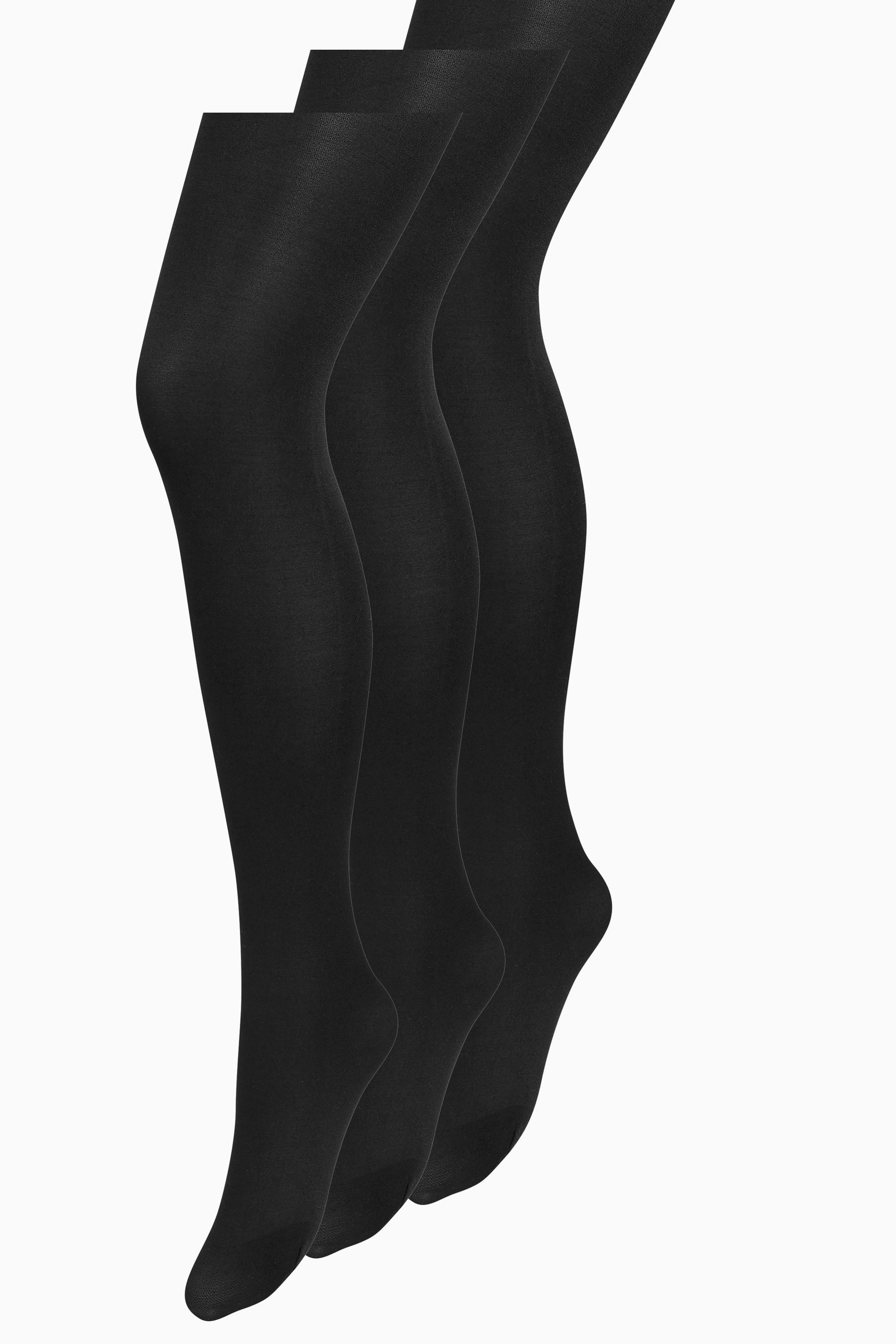 Next Strumpfhose Blickdichte Strumpfhosen in 80 Denier, 3er-Pack (3 St) günstig online kaufen