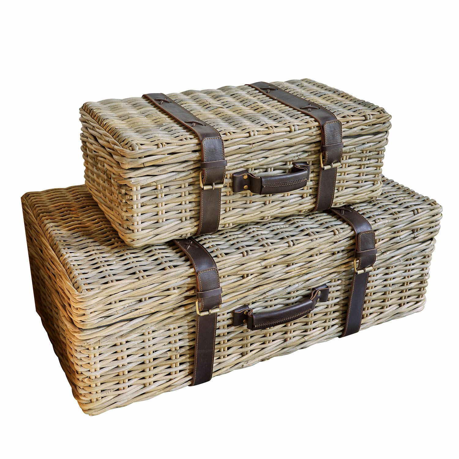 Mirabeau Truhe Truhe 2er Set Prelaire braun